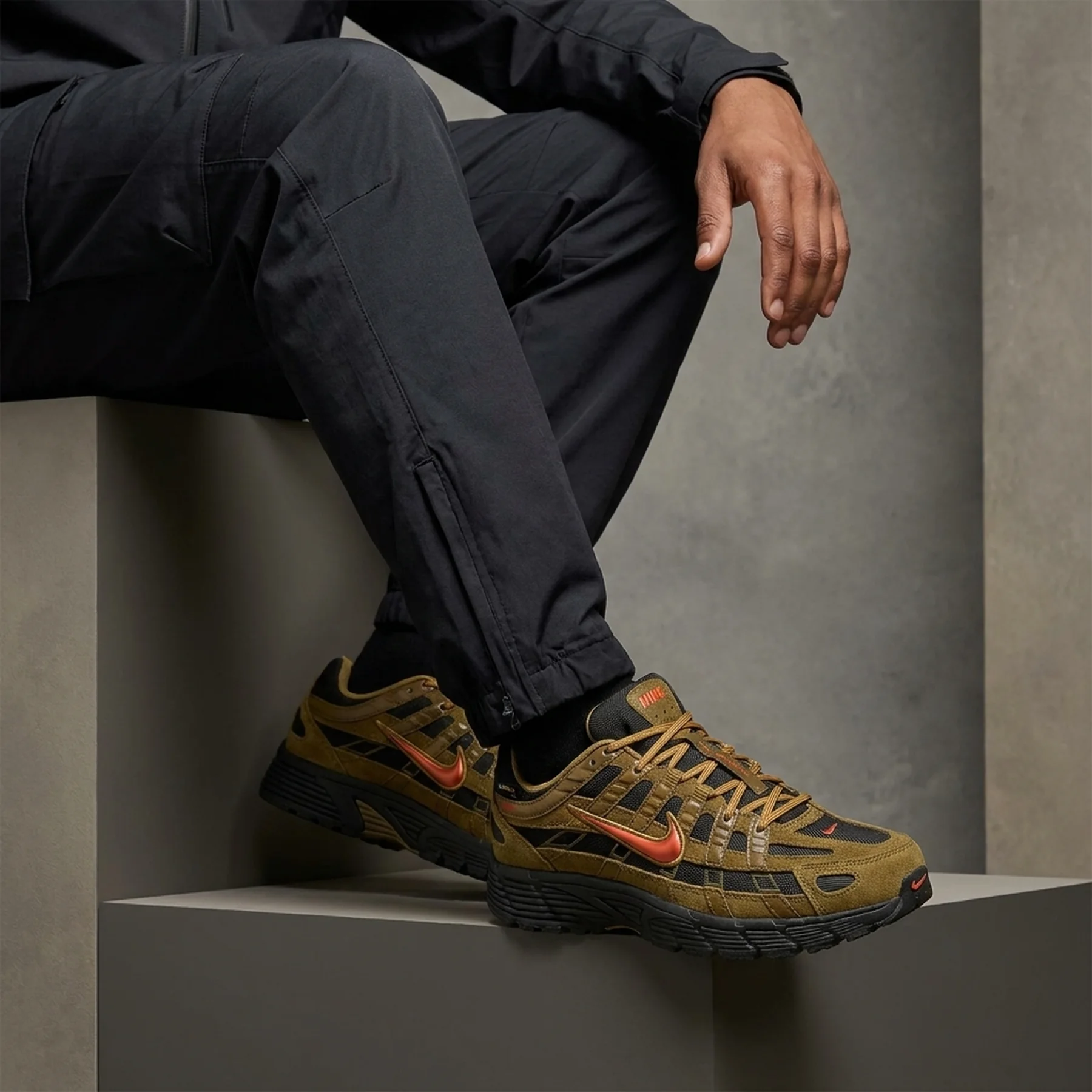 Кросівки Nike P-6000 Premium Cordura Olive Flak Black