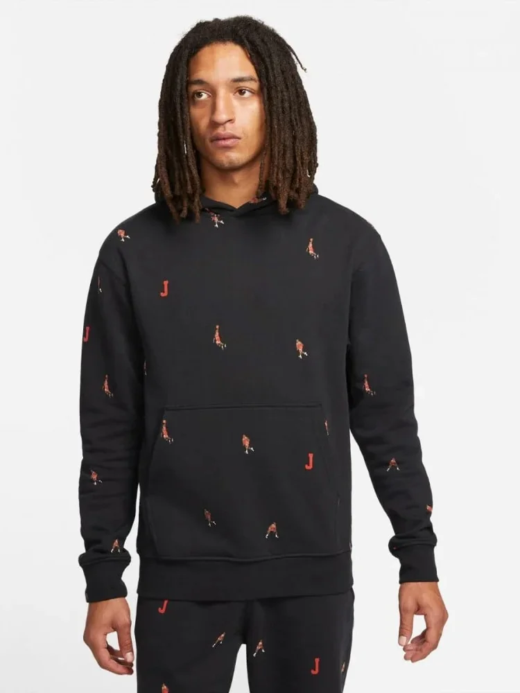 Кофта чоловіча Jordan Essentials Printed Fleece S (DV9392-010)