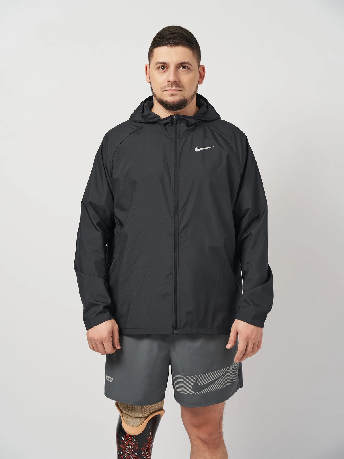 Вітровка чоловіча Nike Essential Running Hooded Black (BV4870-010)
