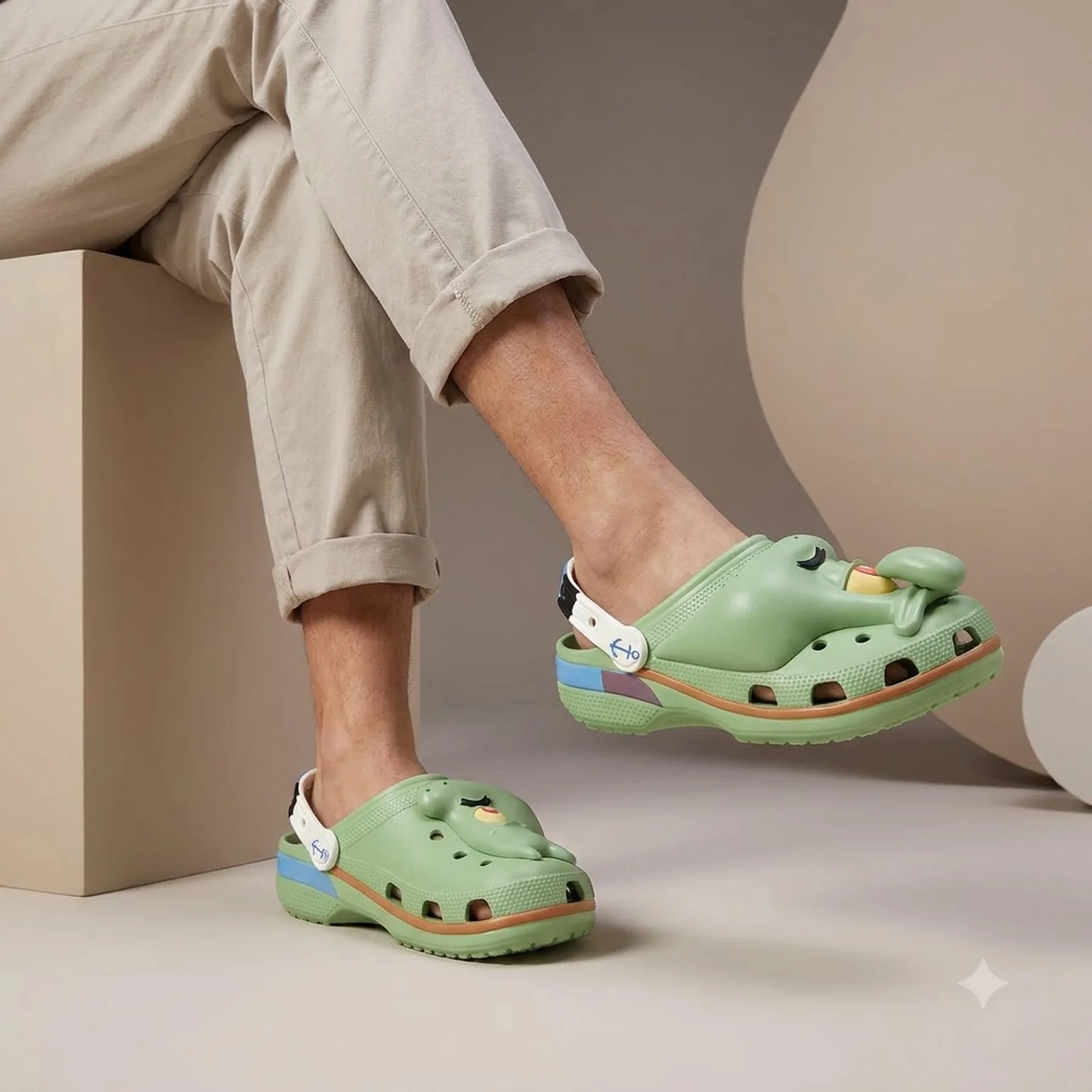 Крокси Crocs Spongebob Squarepants Classic Clog