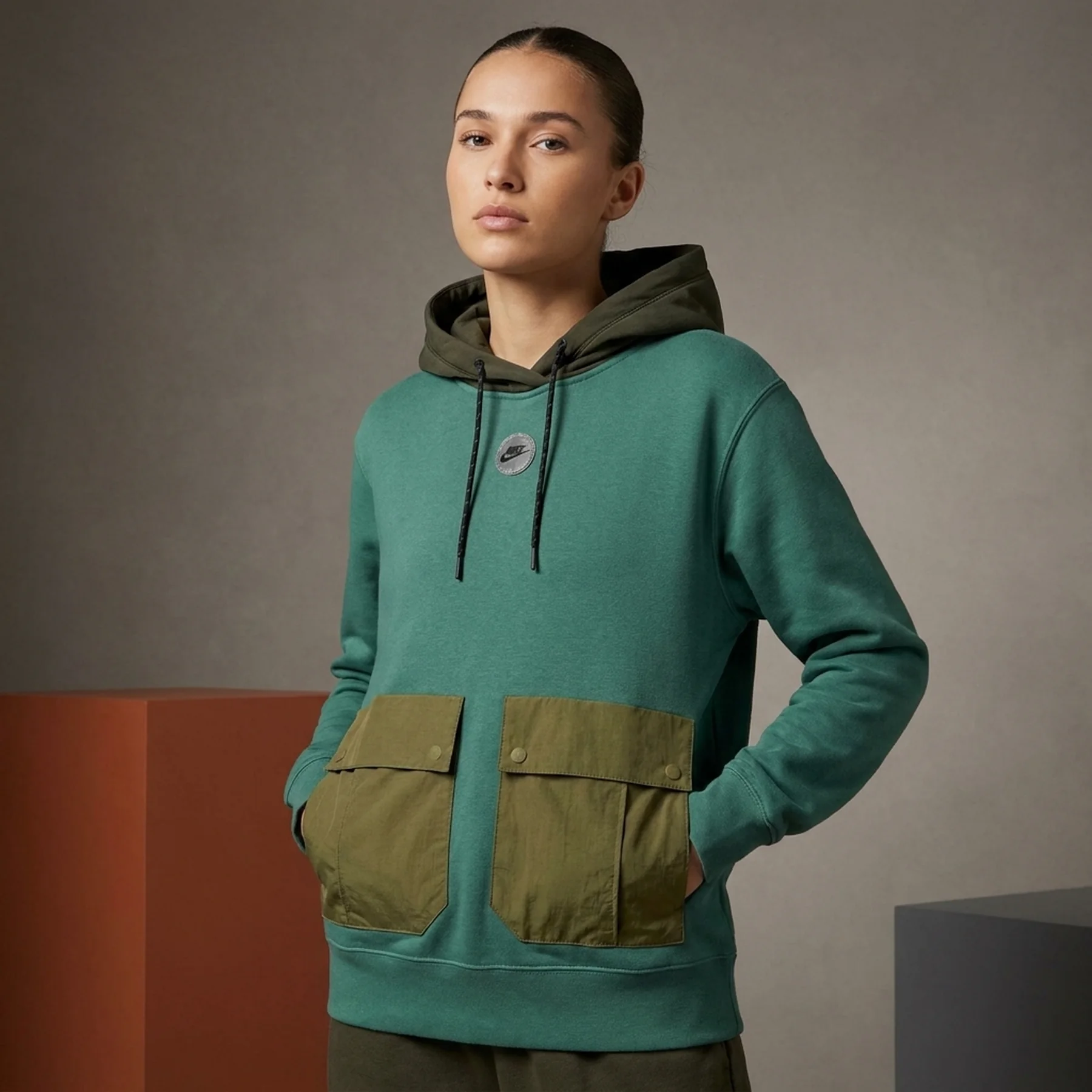 Кофта жіночі Nike Sportswear Women's Sports Utility Fleece Hoodie (FB2190-361)