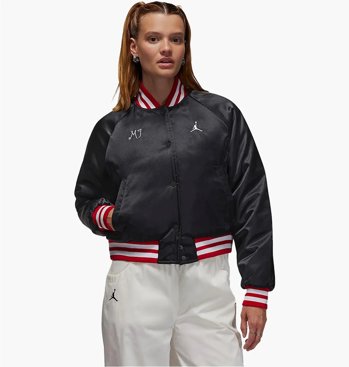 Куртка жіноча Jordan Varsity Jacket Black (FB5152-010)
