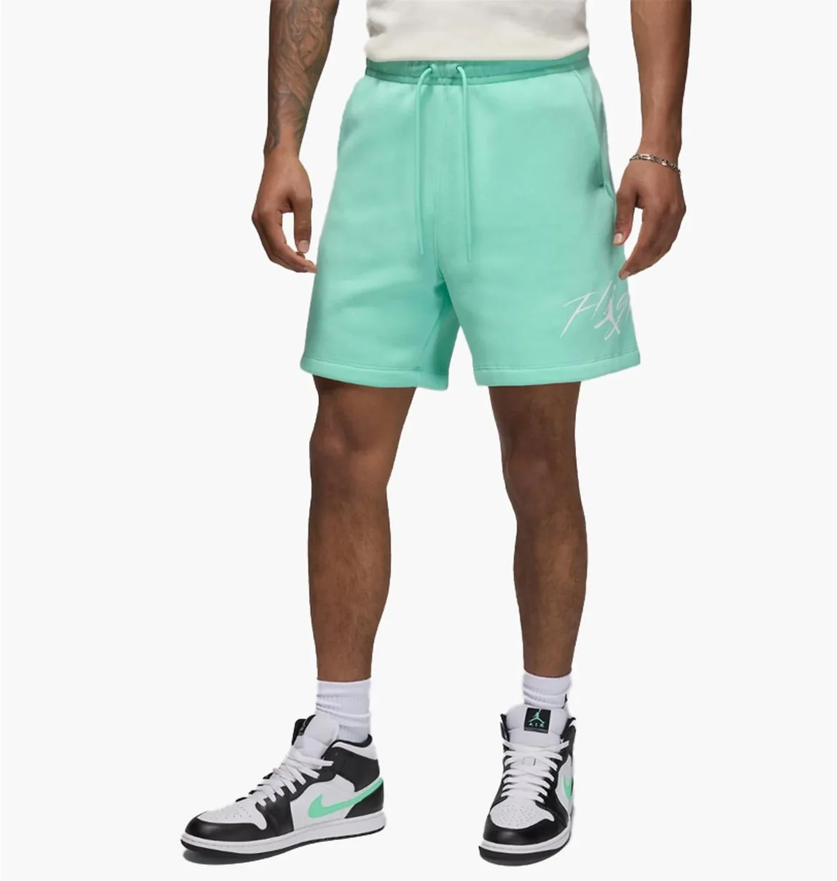 Шорти чоловічі Jordan Essentials Fleece Turquoise (FN4535-349)