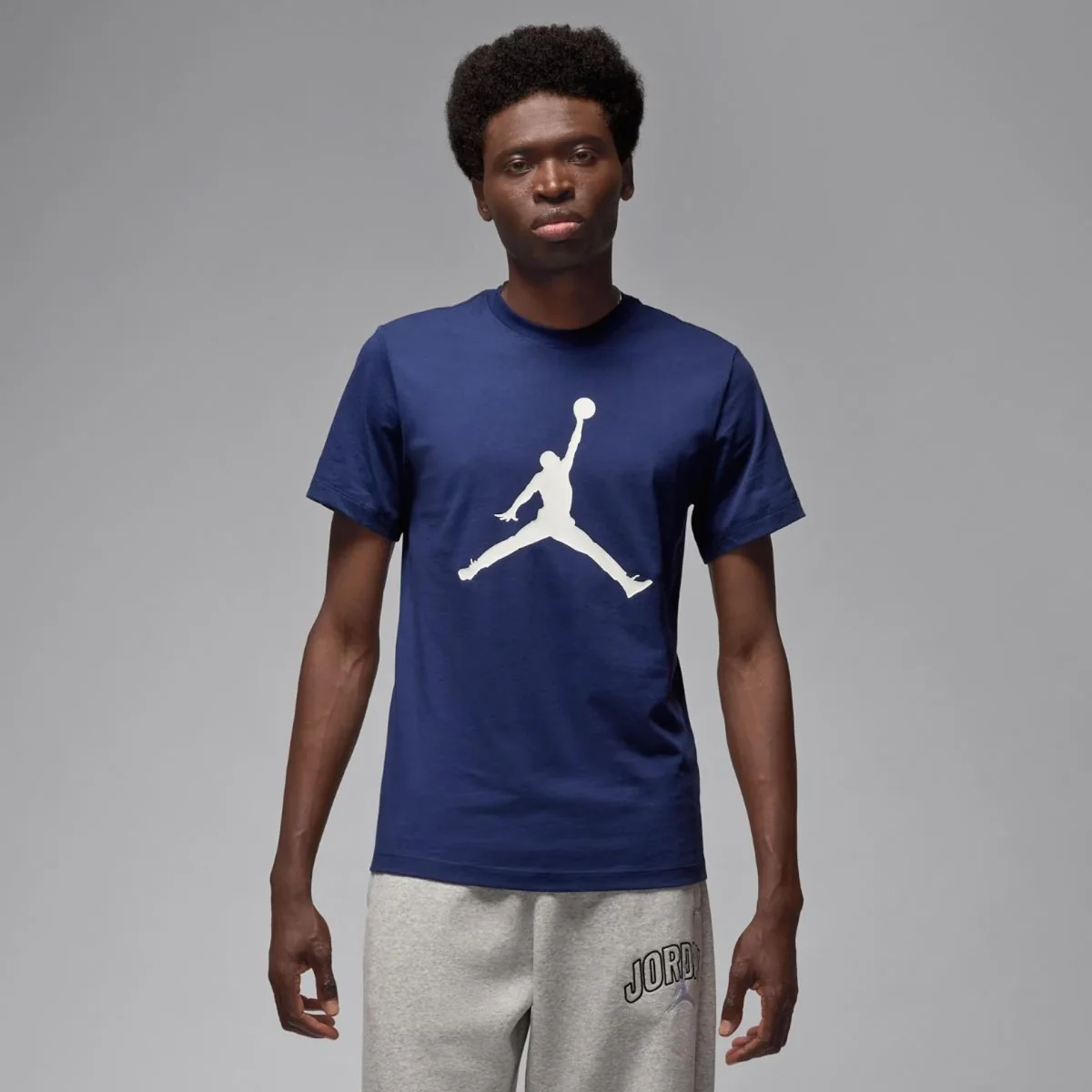Футболка чоловіча Jordan Jumpman Ss Crew Blue (CJ0921-414)