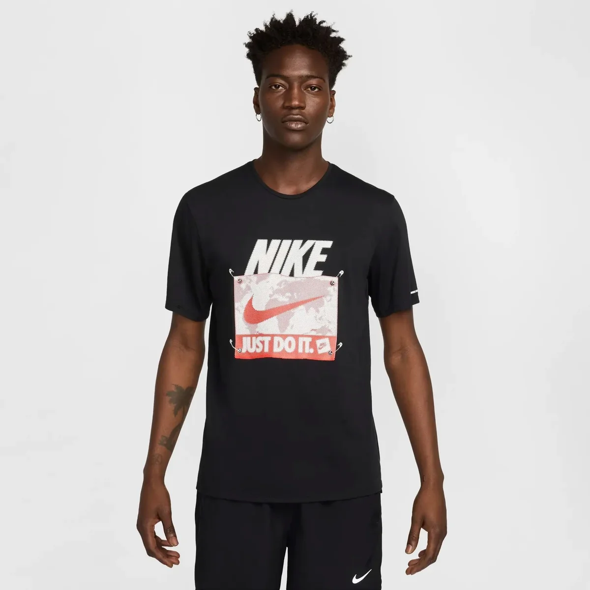 Футболка чоловіча Nike Dri-Fit Run Energy Ss Top Black (HJ4158-010)
