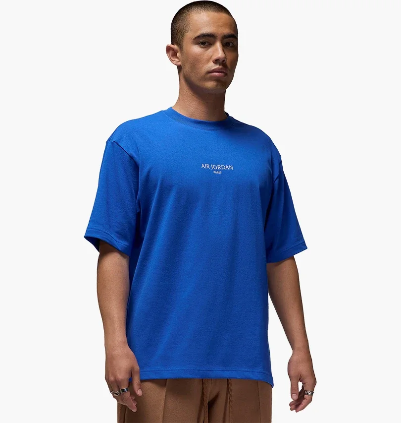 Футболка чоловіча Jordan Wordmark 85 T-Shirt Blue (HF5490-480)