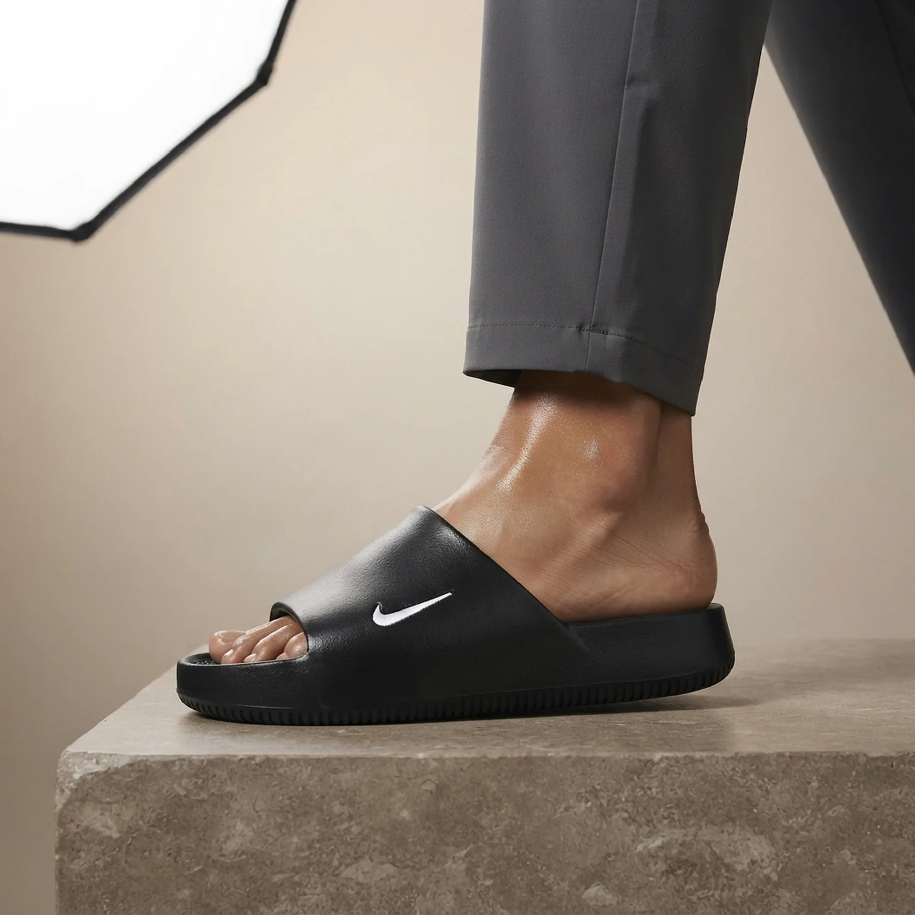 Тапочки чоловічі Nike Calm Slide Black (HF1067-002)