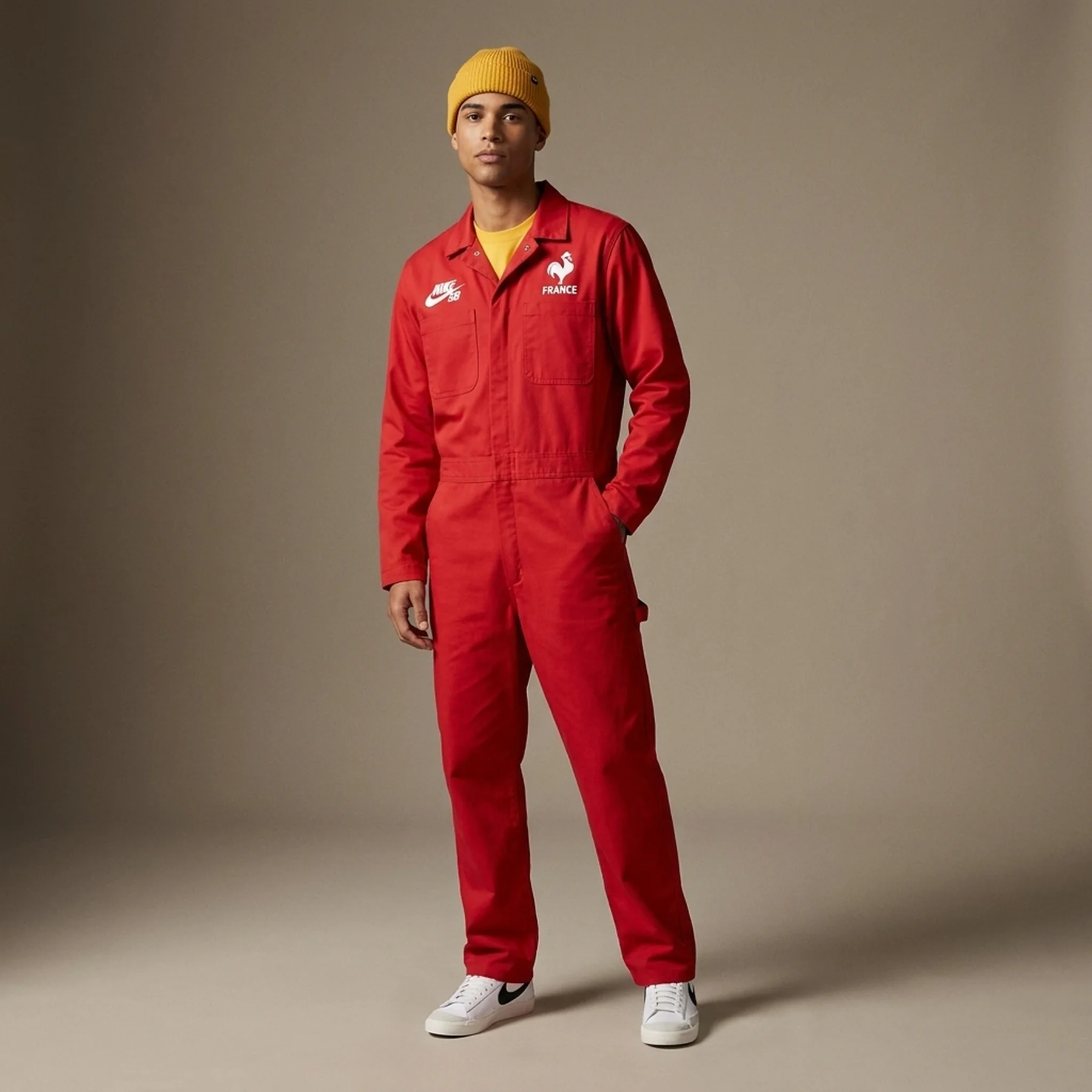 Спортивний костюм чоловічий Nike France Skate Coveralls (DM7700-636)
