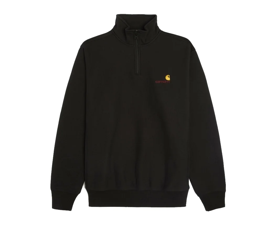 Худі Carhartt WIP Half Zip American Script Sweat