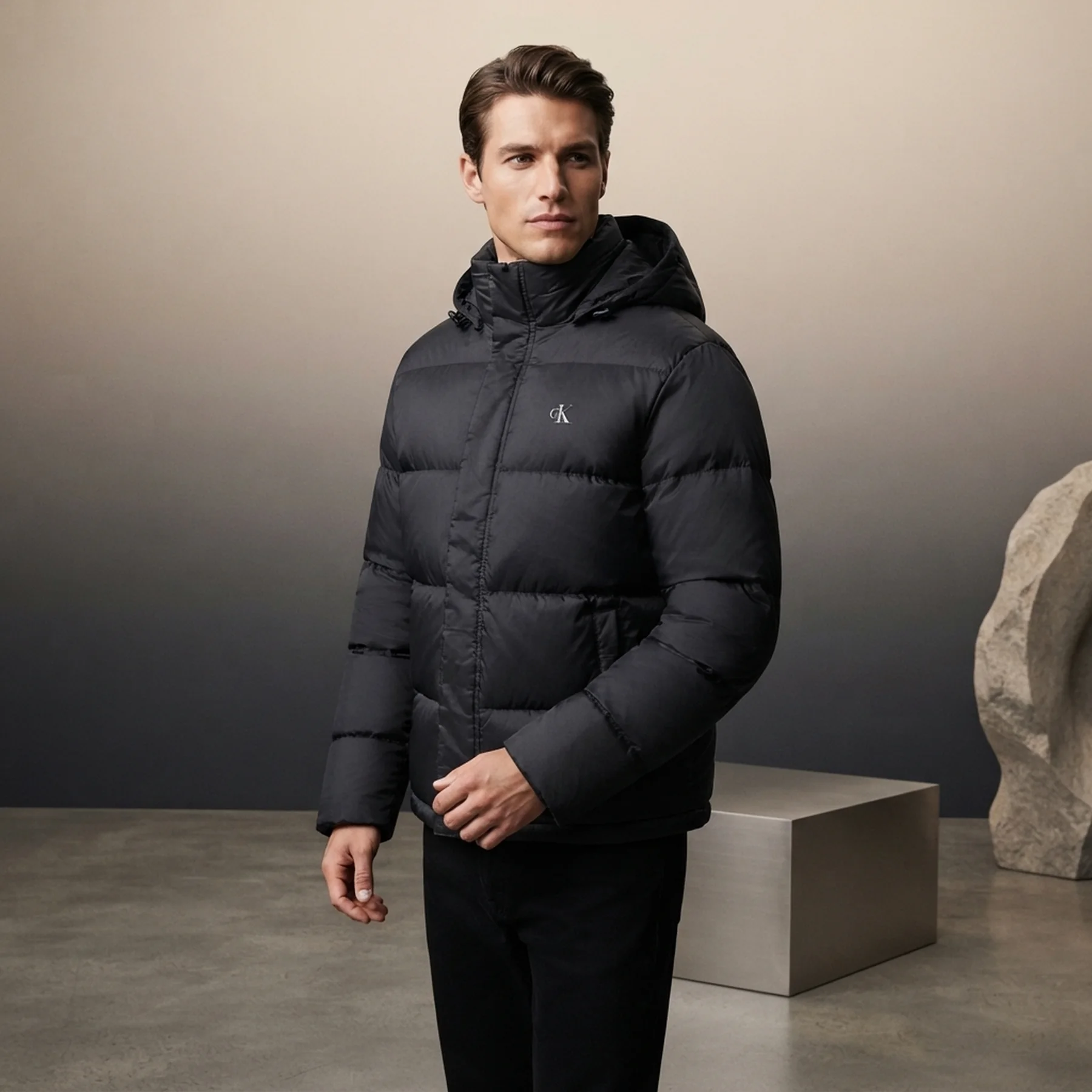 Пуховик Calvin Klein Black