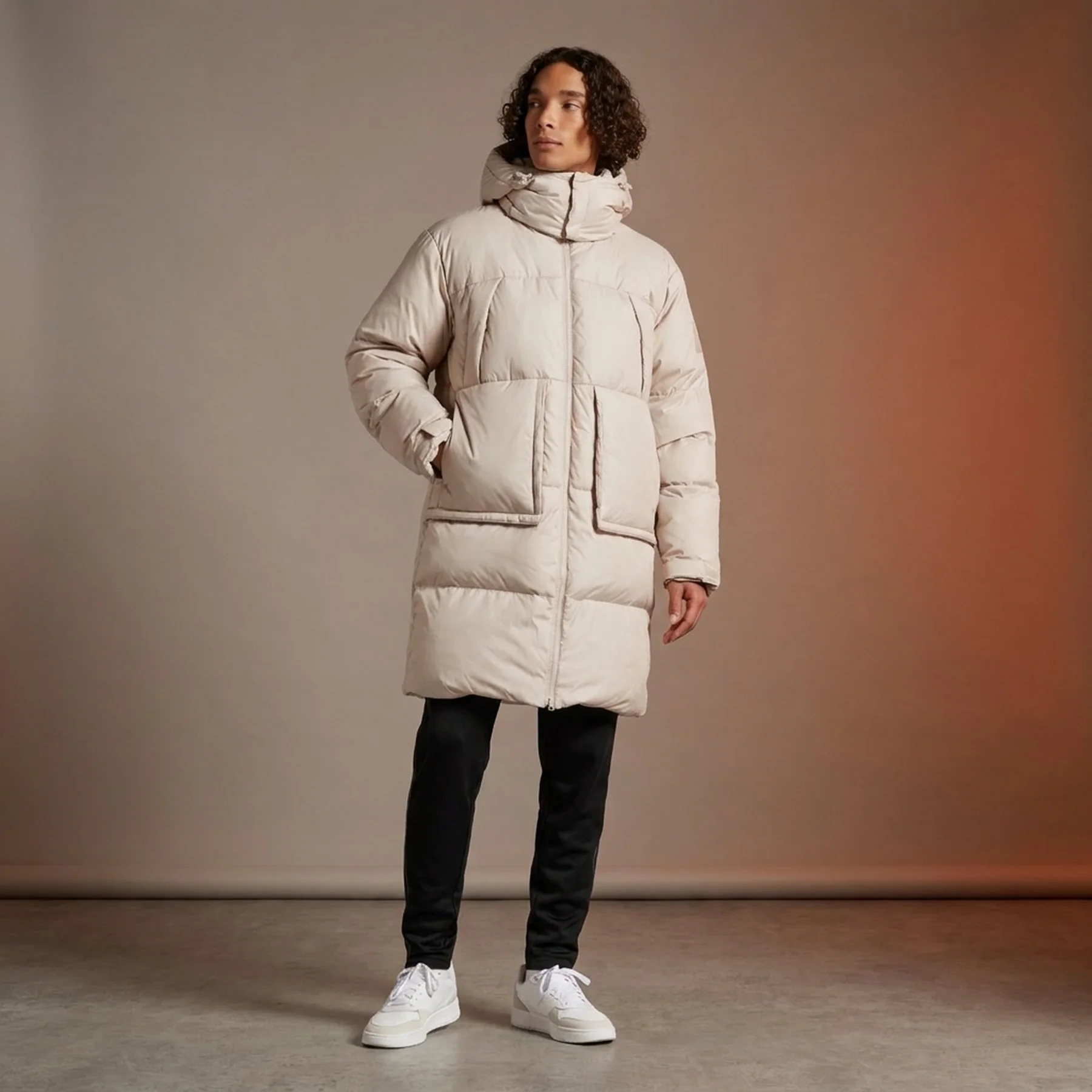 Пуховик чоловічий Adidas Big Baffle Down IX8855