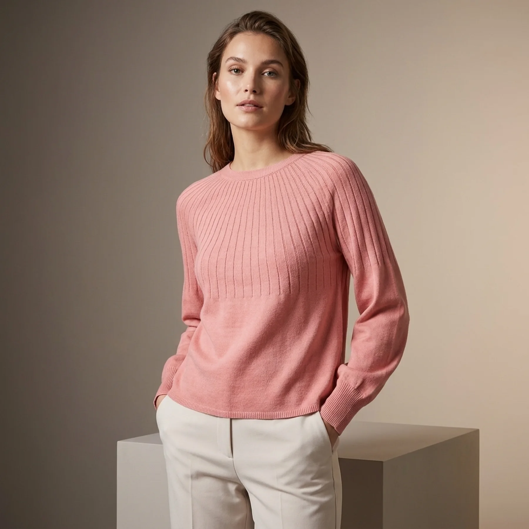 Пуловер ONLAMALIA L/S PULLOVER CC KNT 15219325 Blush ONLY M Розовий
