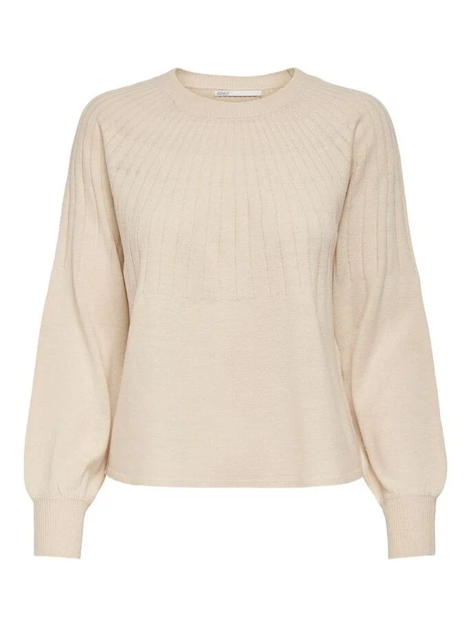 Пуловер ONLAMALIA L/S PULLOVER CC KNT 15219325 Pumice Stone ONLY L Бежевий
