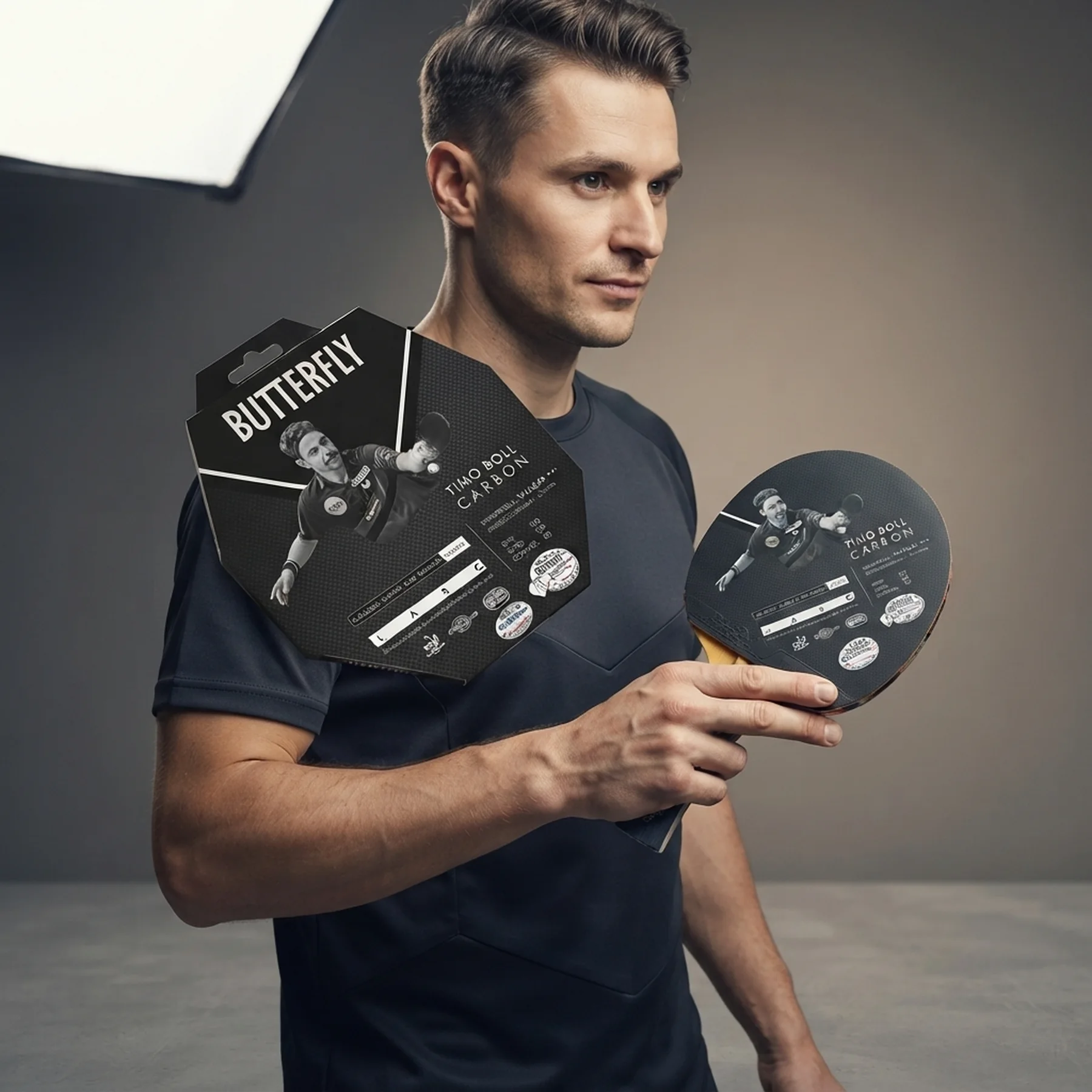 Ракетка для настільного тенісу Butterfly Timo Boll Carbon 85037