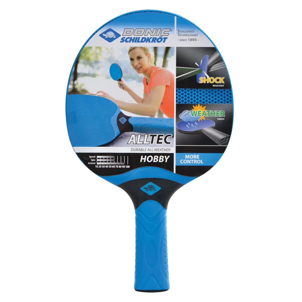 Ракетка для пінг-понгу Donic Alltec hobby new (733014)