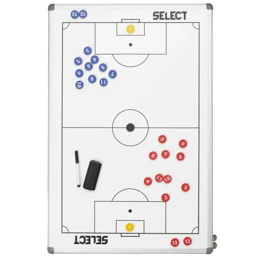 Тактична дошка Select Tactics Board Football білий Уні 60х90см