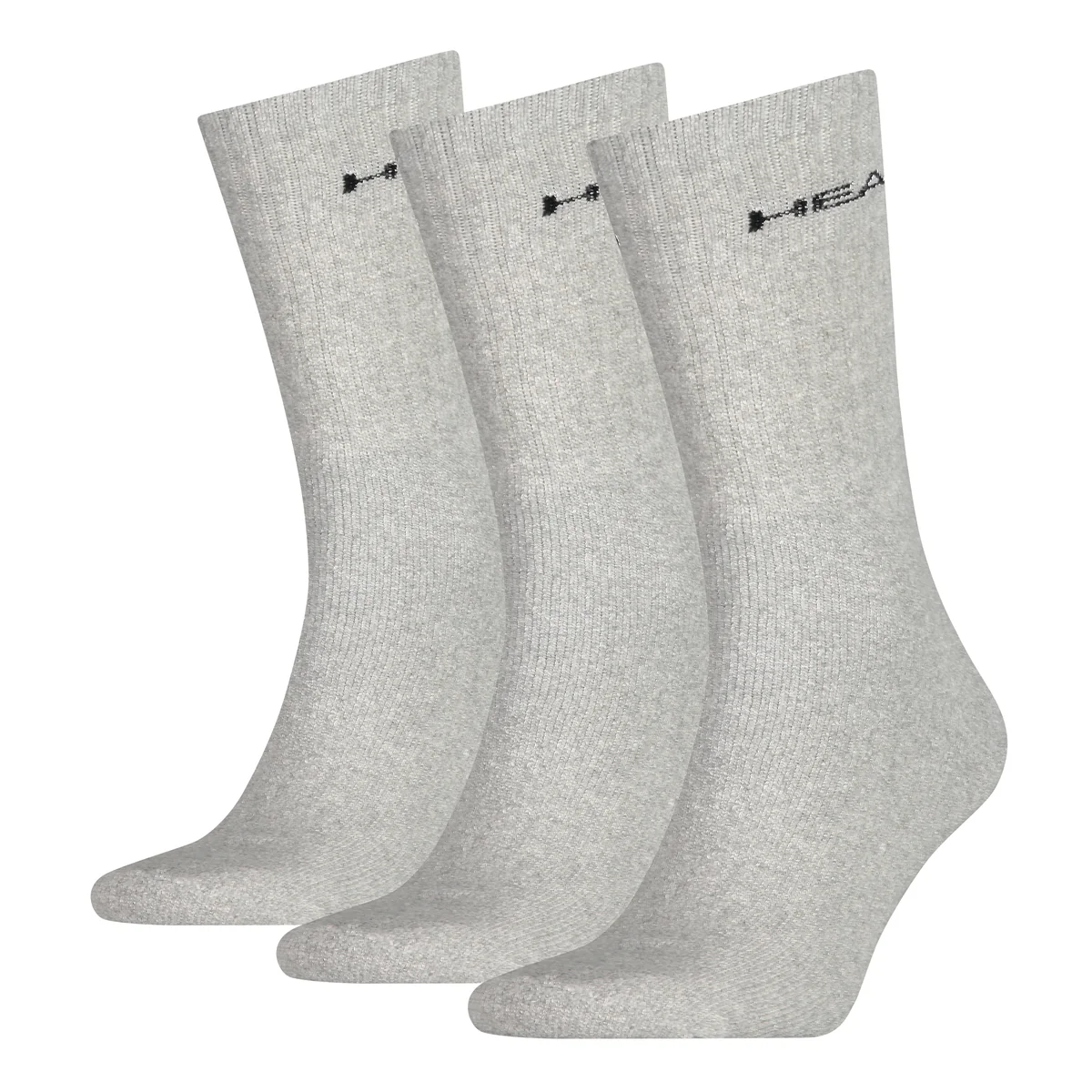 Шкарпетки Head CREW 3PPK UNISEX сірий Уні 35-38