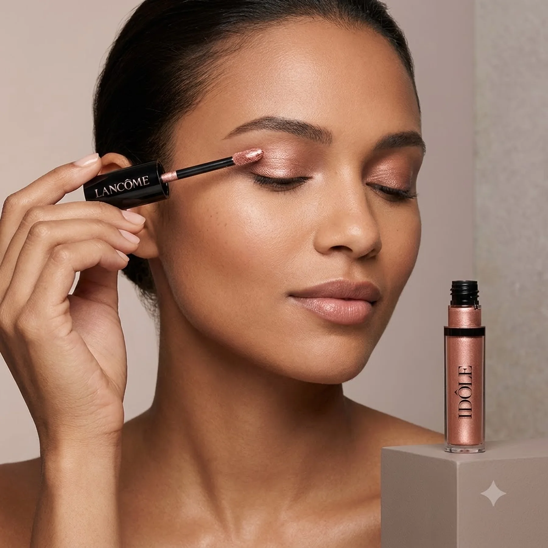 Жидкие тени Lancome Idole Tint Liquid Eye-blusher 7 мл 02 Desert Sand