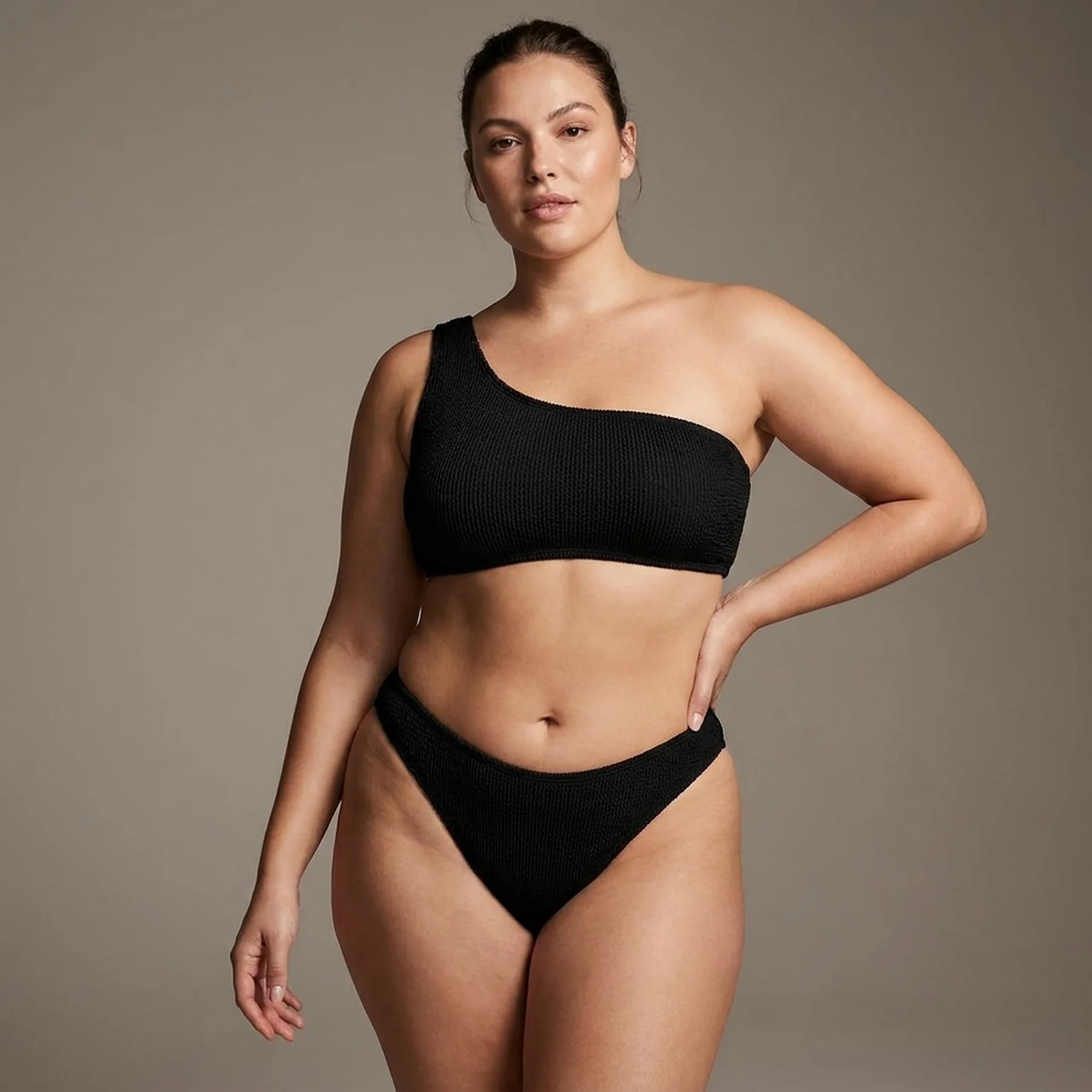 Роздільний купальник із жатої тканини Victoria's Secret топ та плавки тонг 1159857010