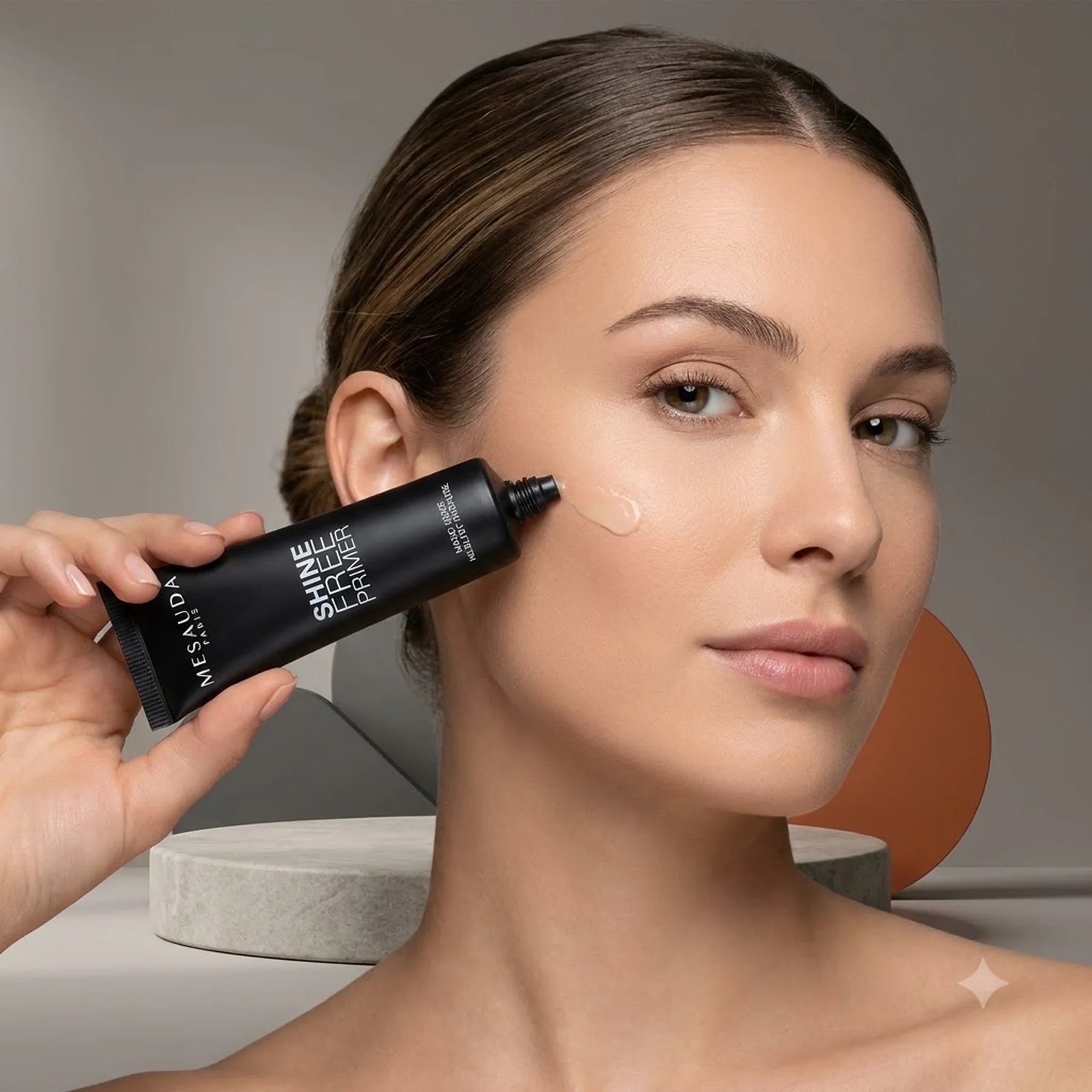 Разглаживающий и матирующий праймер для лица MESAUDA Shine Free Primer 30 мл