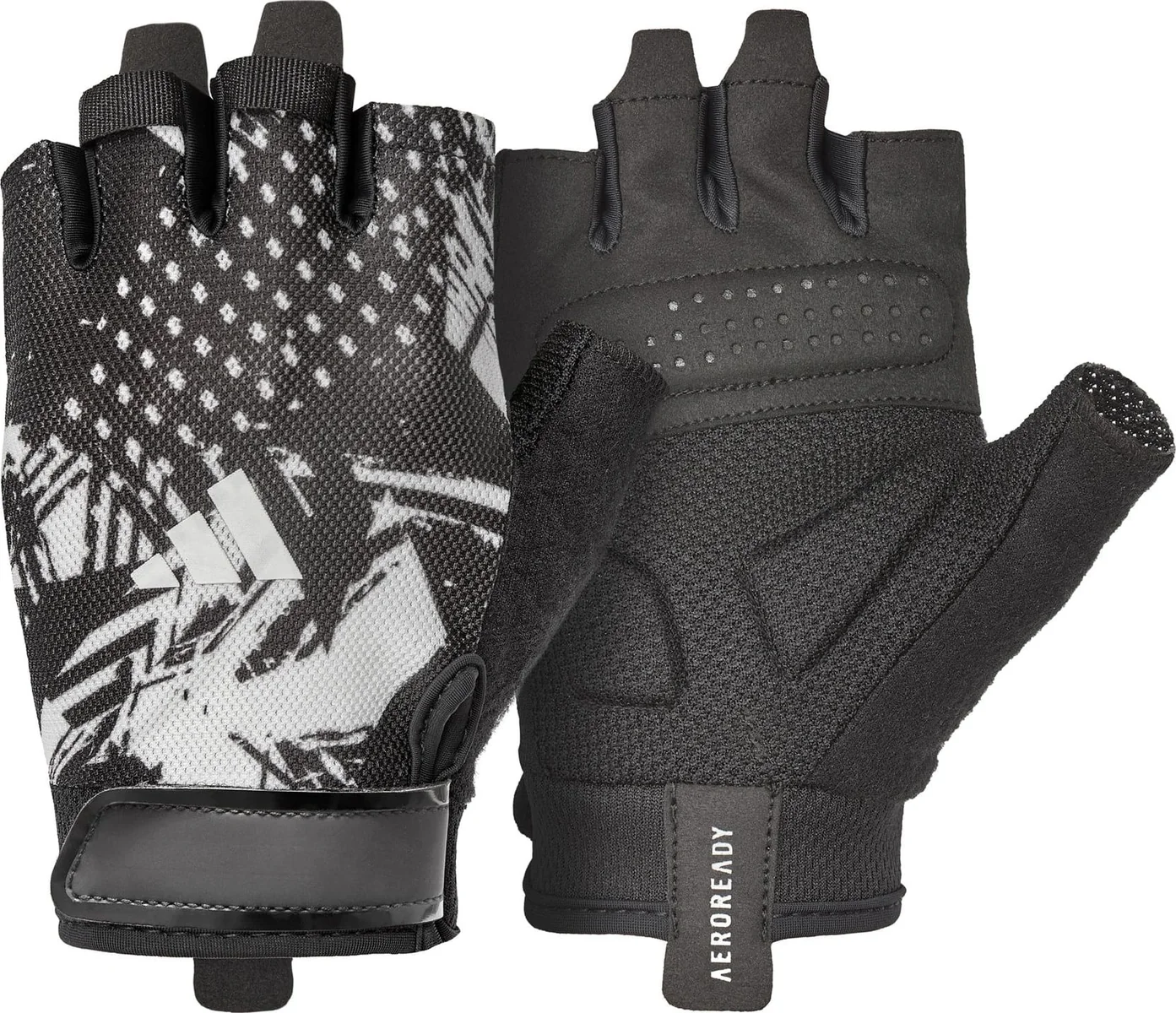 Рукавички для тренінгу Adidas Essential Training Gloves чорний, білий L (ADGB-15003AB)