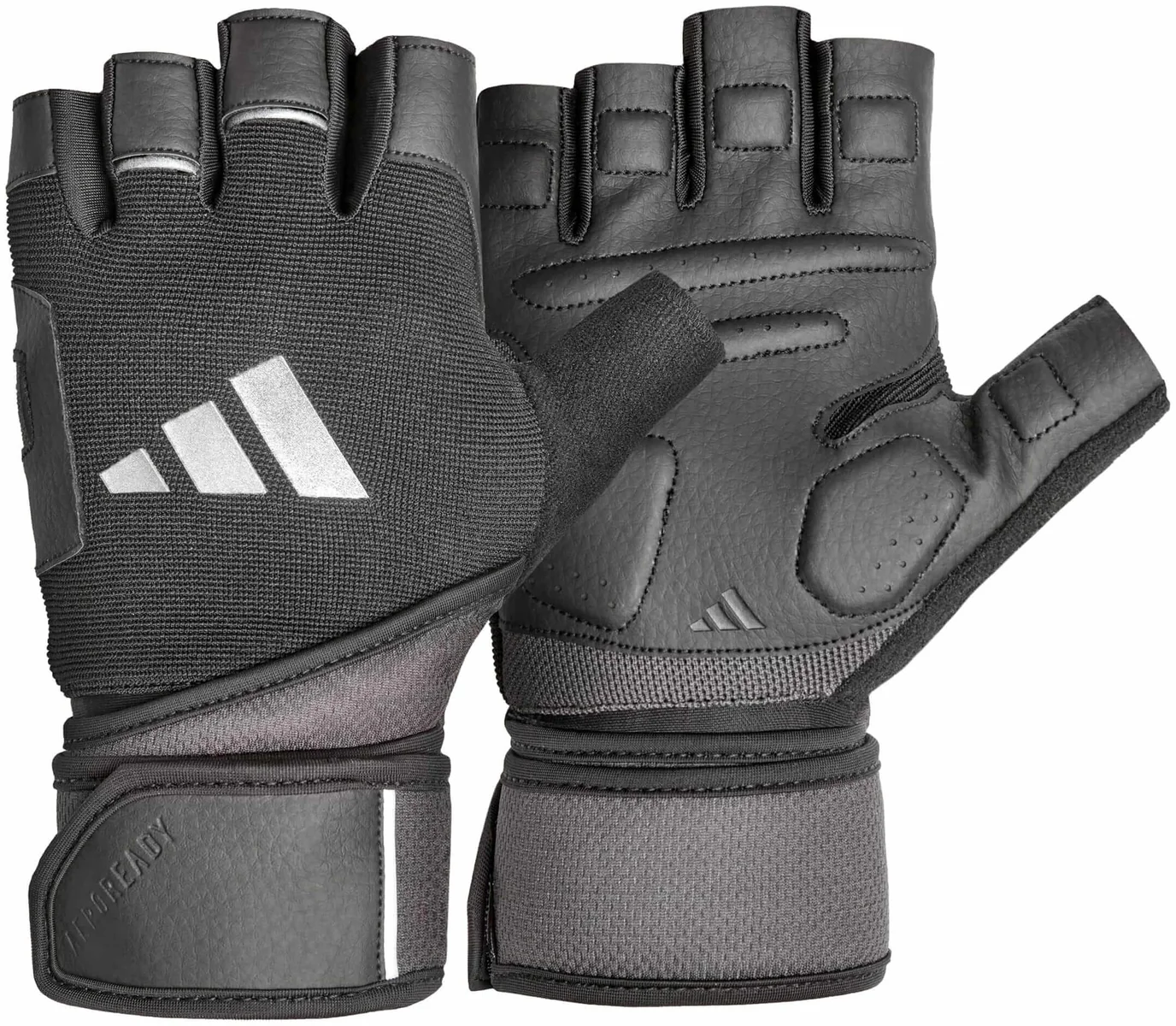 Рукавички для тренінгу Adidas Wrist Wrap Training Gloves чорний Уні XL