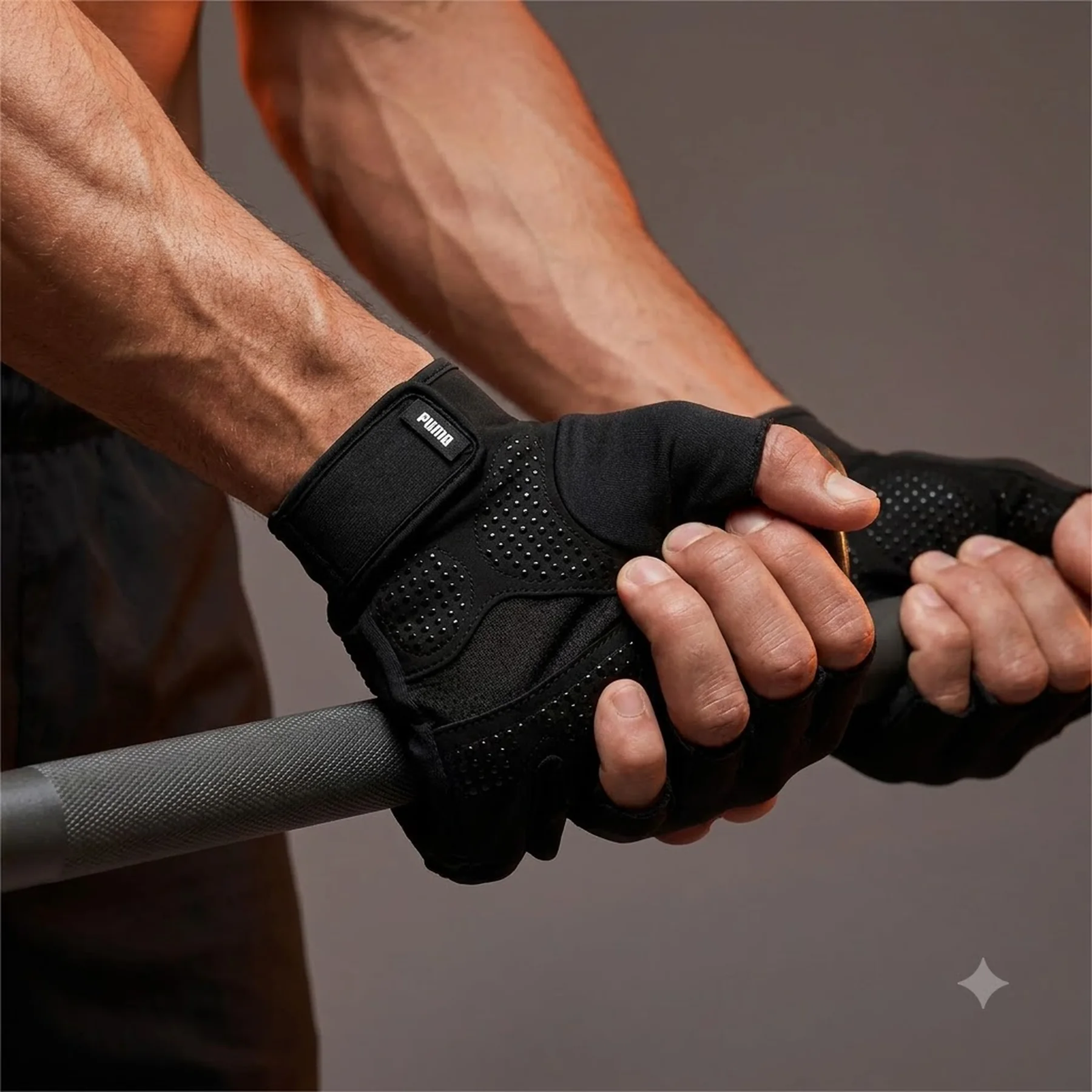 Рукавички TR Ess Gloves Up 04146603 Puma L Чорний
