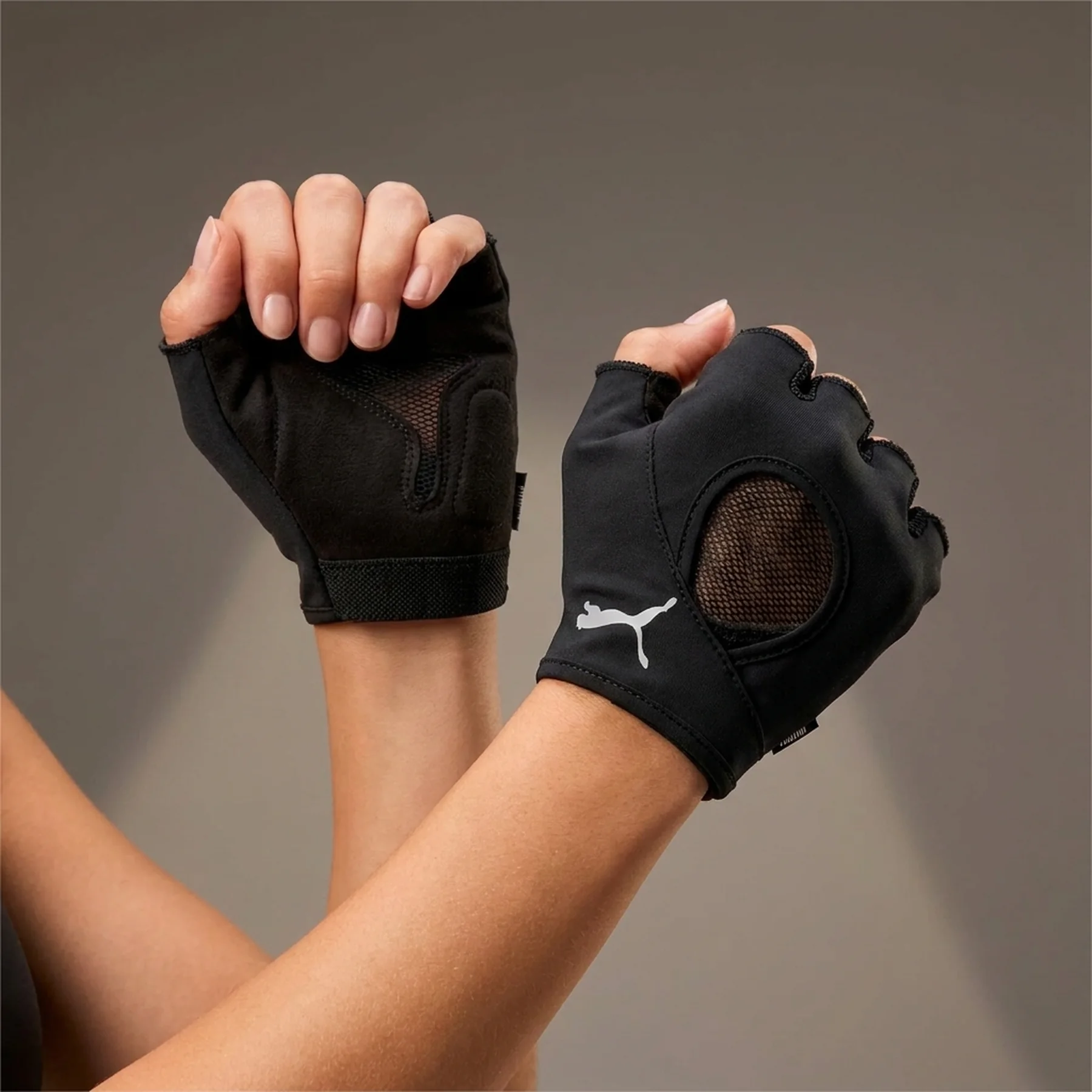 Рукавички TR Gym Gloves 04177301 Puma M Чорний