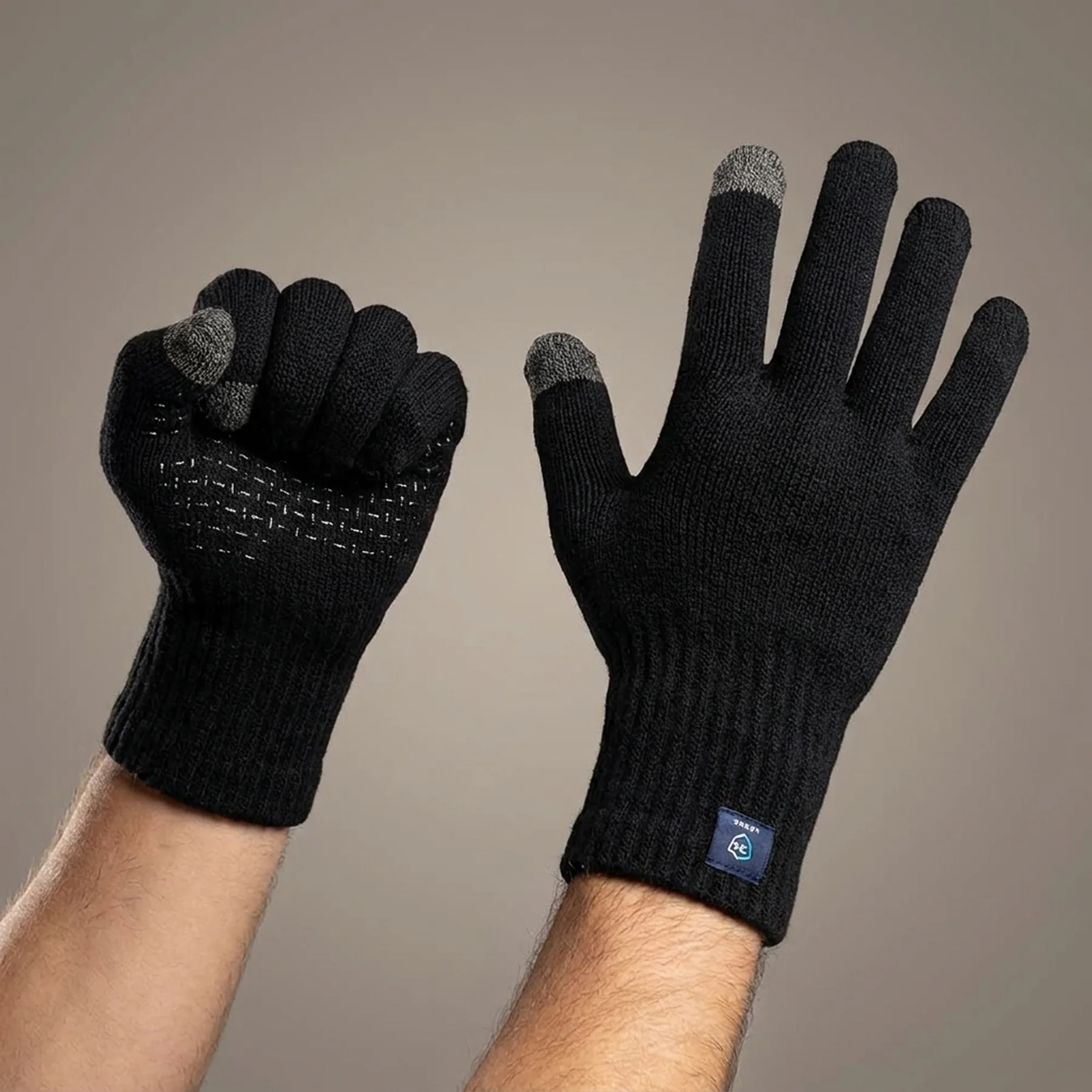 Рукавички водонепроникні Dexshell ThermFit 3.0 Gloves, чорні, розмір L