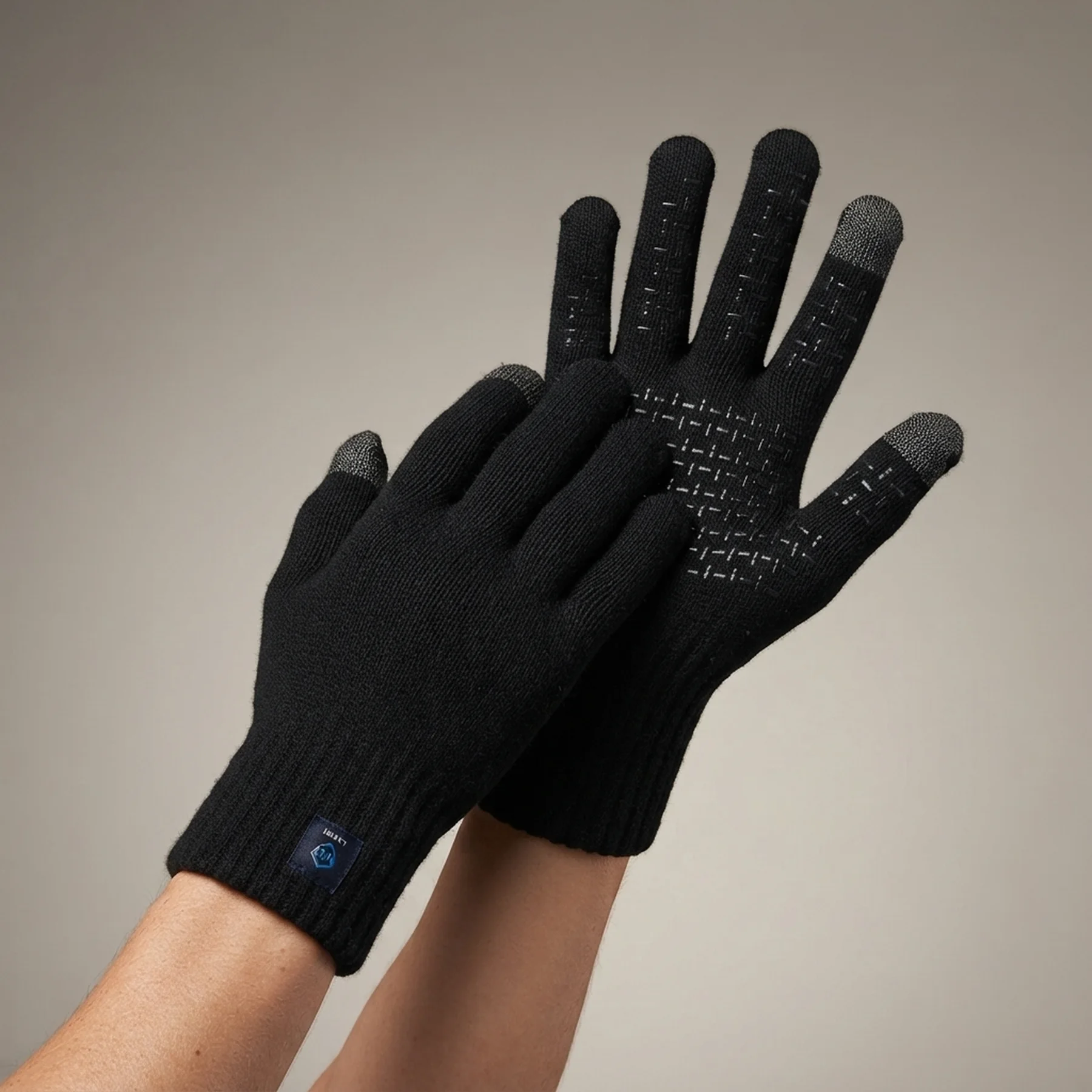 Рукавички водонепроникні Dexshell ThermFit 3.0 Gloves, чорні, розмір M