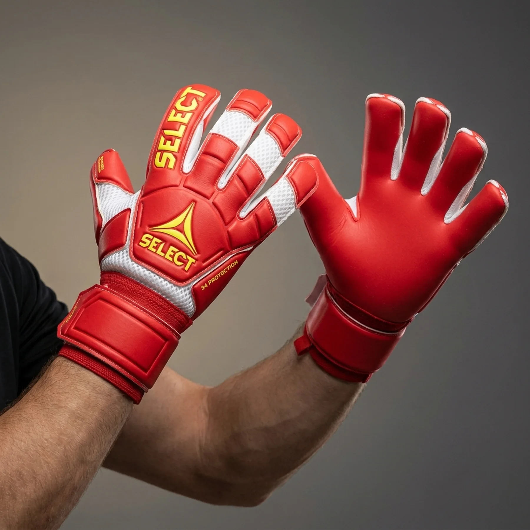 Рукавички воротарські Select GOALKEEPER GLOVES 34 PROTECTION v24, розмір 8 (18 см)
