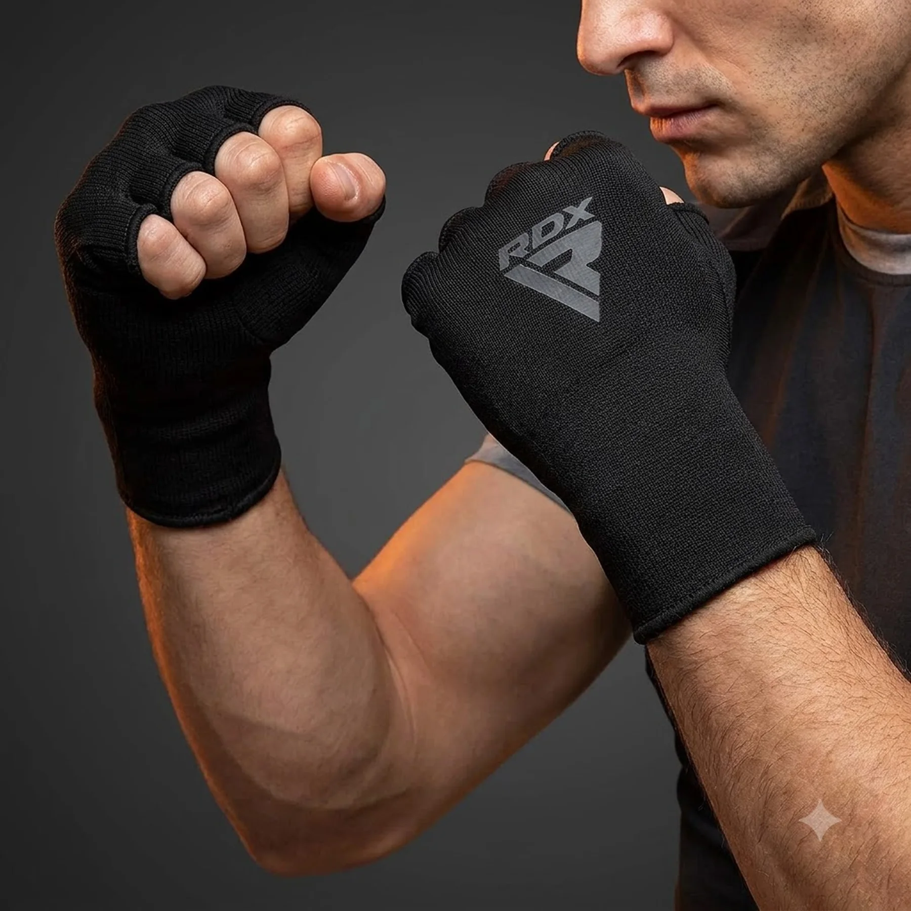 Рукавиці RDX HOSIERY INNER чорний L (HYP-IBB)