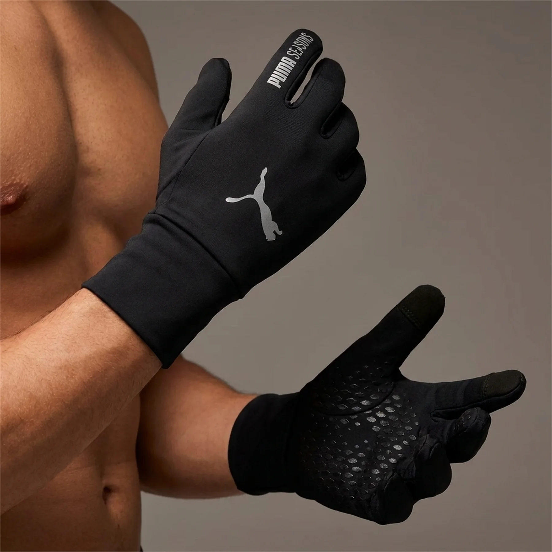 Рукавиці Unisex SEASONS gloves 04202201 Puma L Чорний