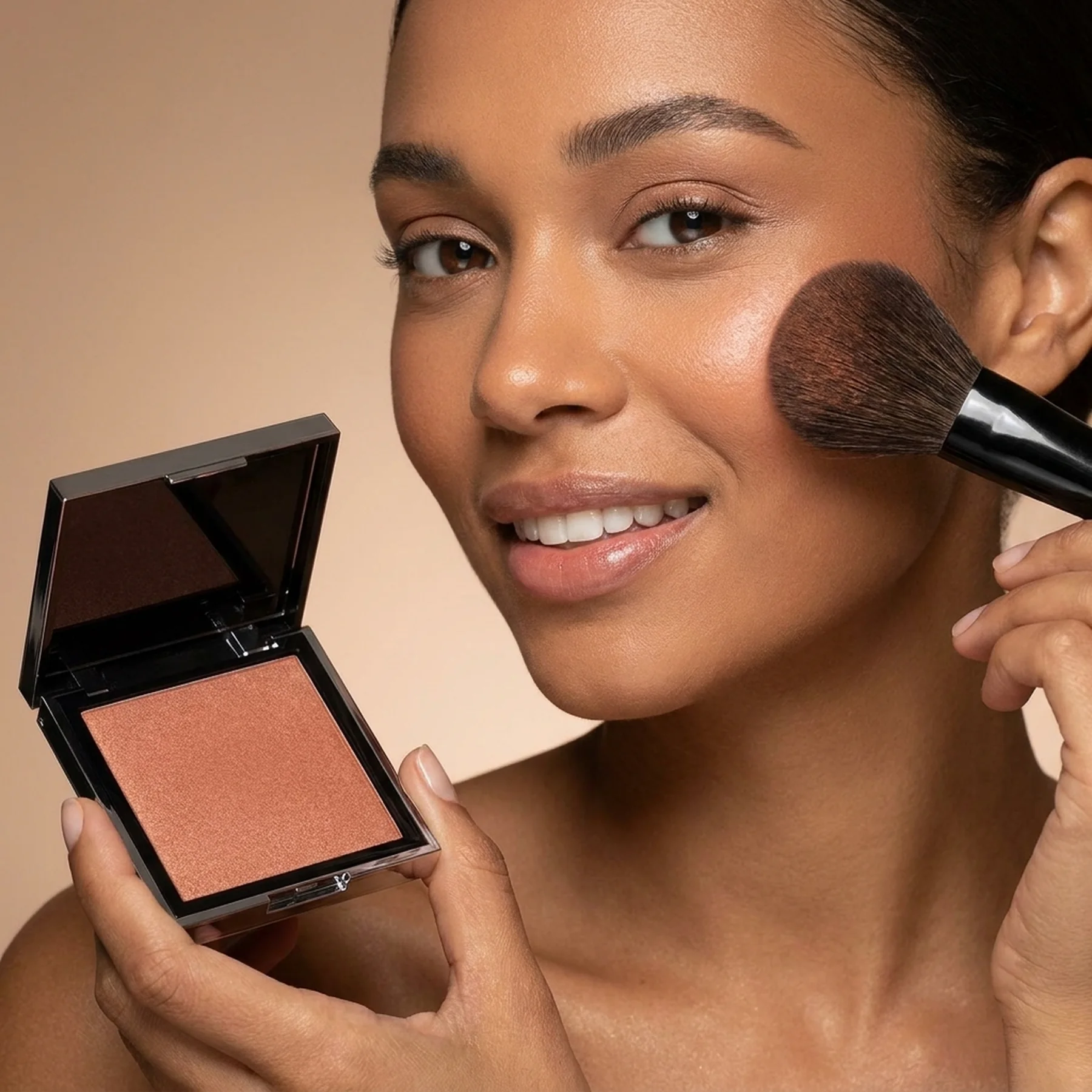 Румяна-бронзер MESAUDA Blush and bronzer Skin Mate 8 г 102 Always Laughing