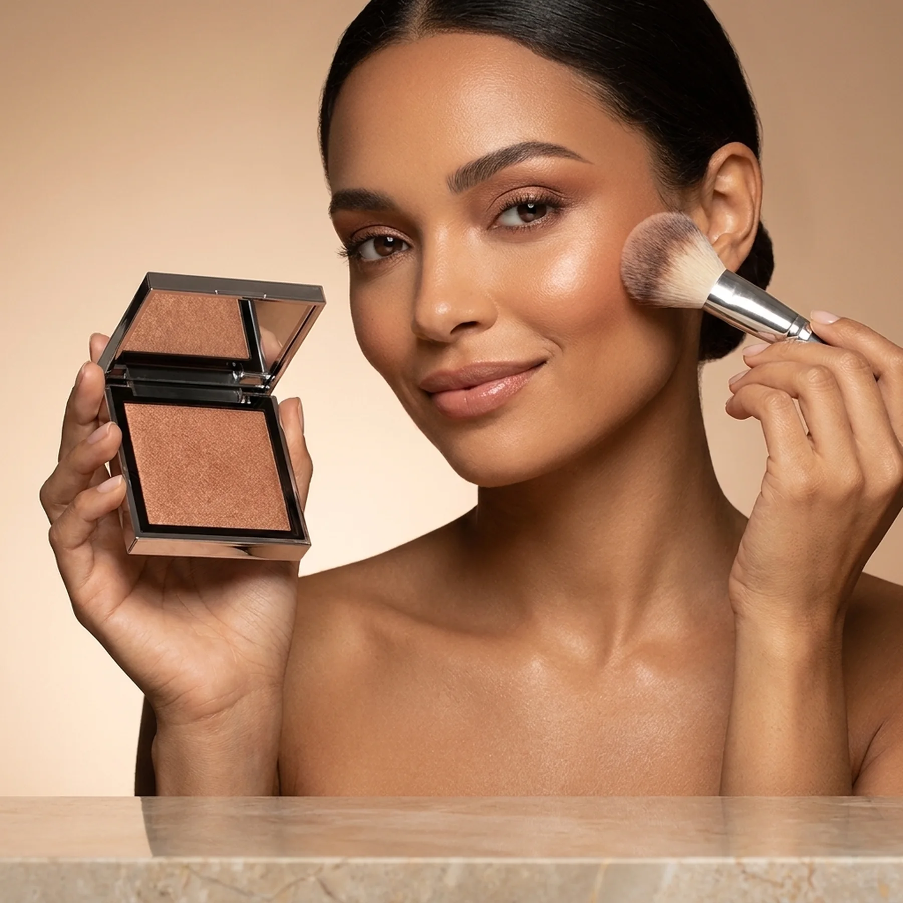 Румяна-бронзер MESAUDA Blush and bronzer Skin Mate 8 г 105 Good Times