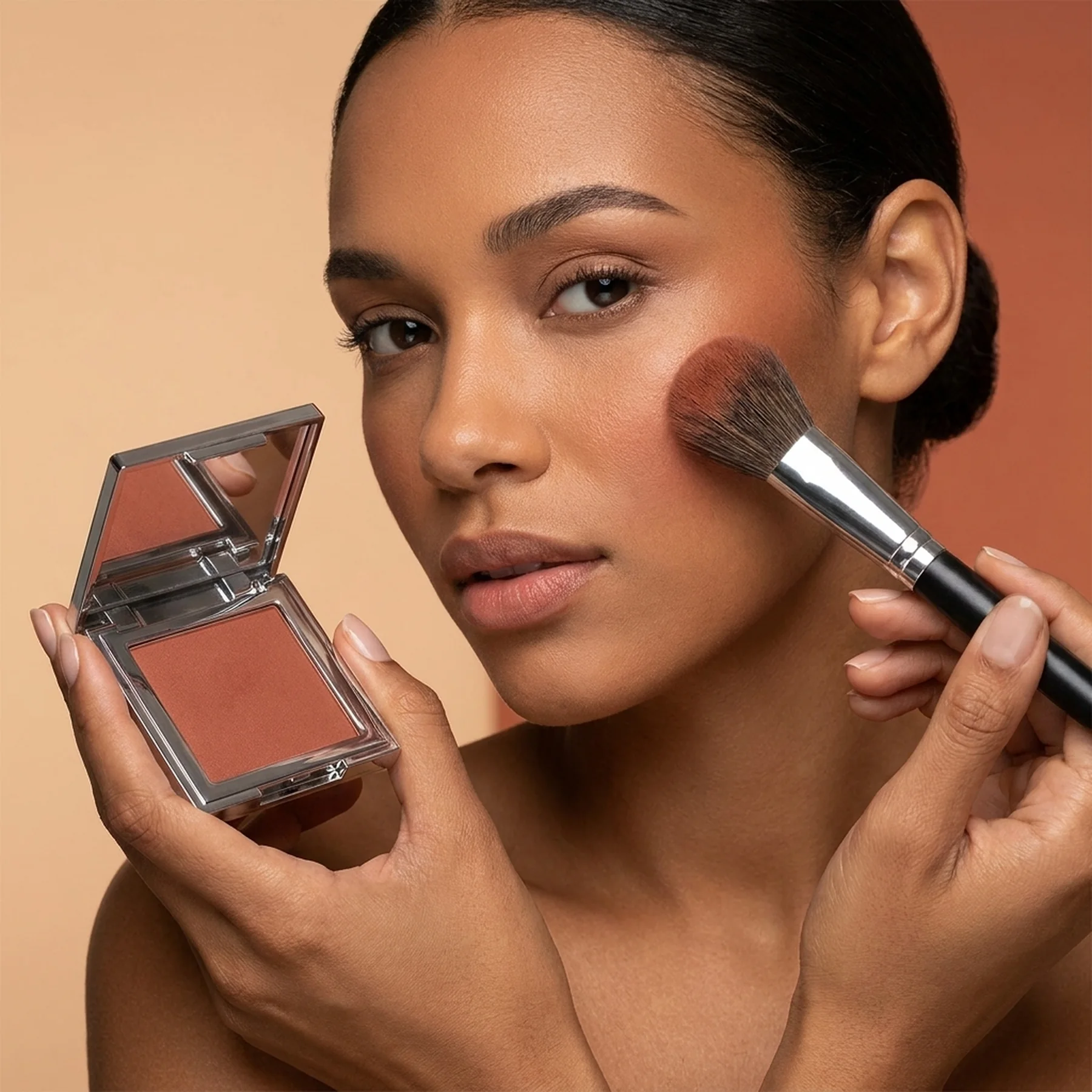 Румяна-бронзер MESAUDA Blush and bronzer Skin Mate 8 г 107 No Words Needed