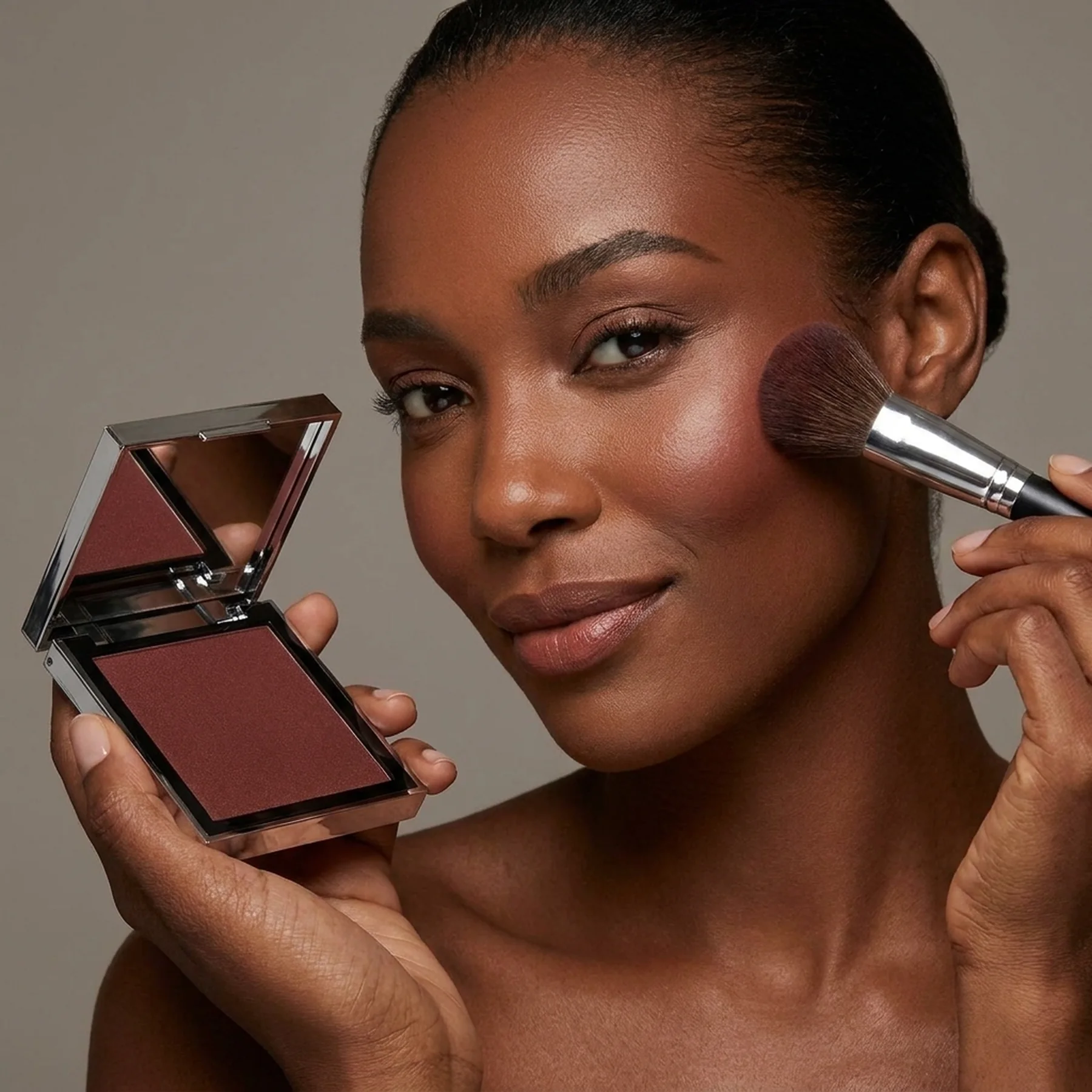 Румяна-бронзер MESAUDA Blush and bronzer Skin Mate 8 г 108 Deep Secrets