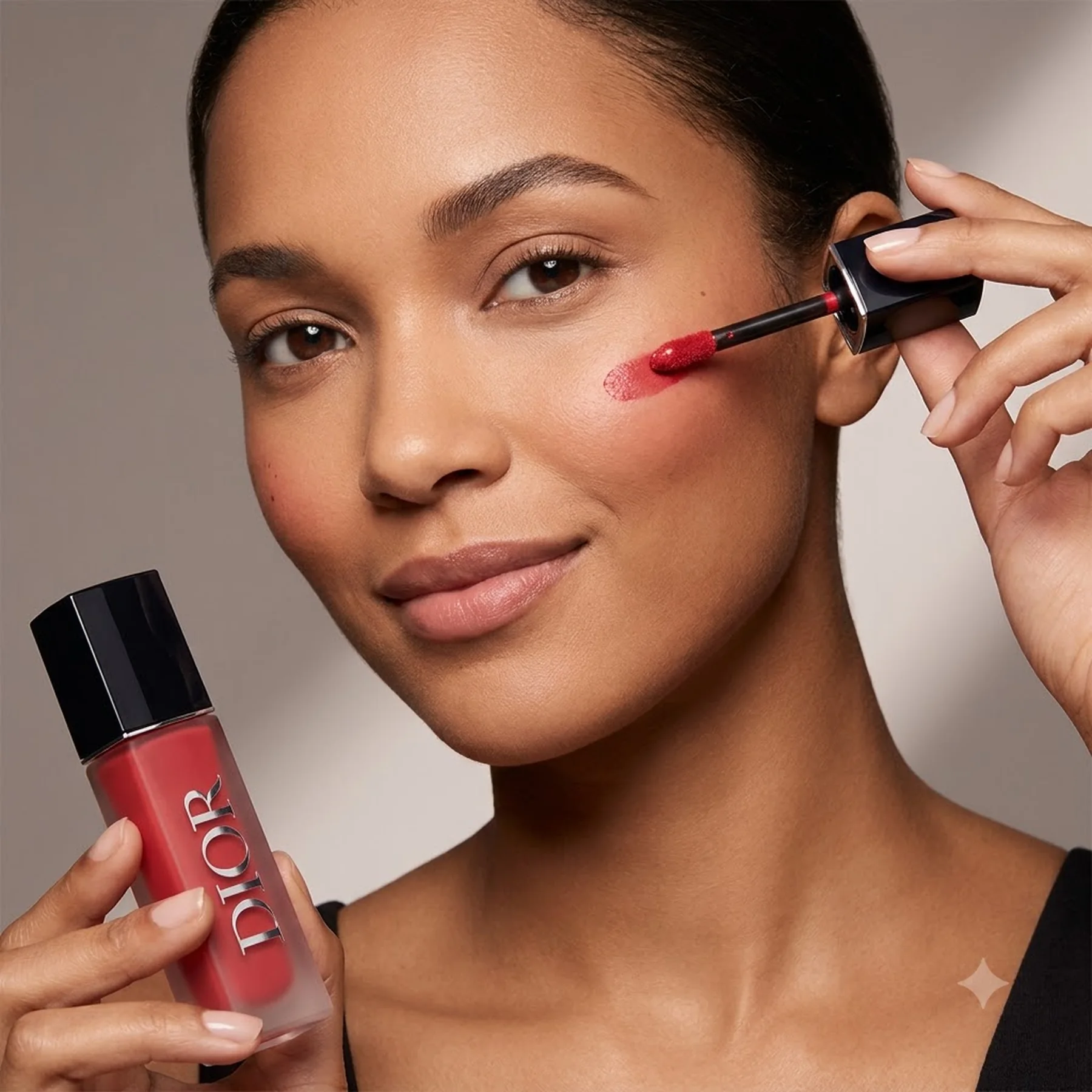 Румяна Dior Forever Blush Soft Filter Whipped Liquid Blush 06 Hibiscus