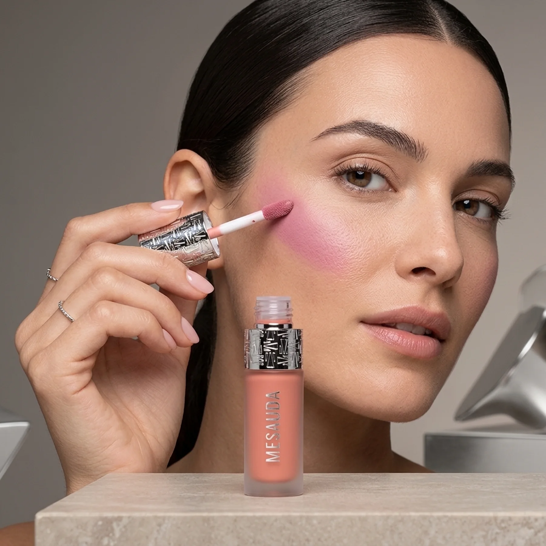 Румяна MESAUDA Flush of Blush 8 мл 101 Soft Mauve
