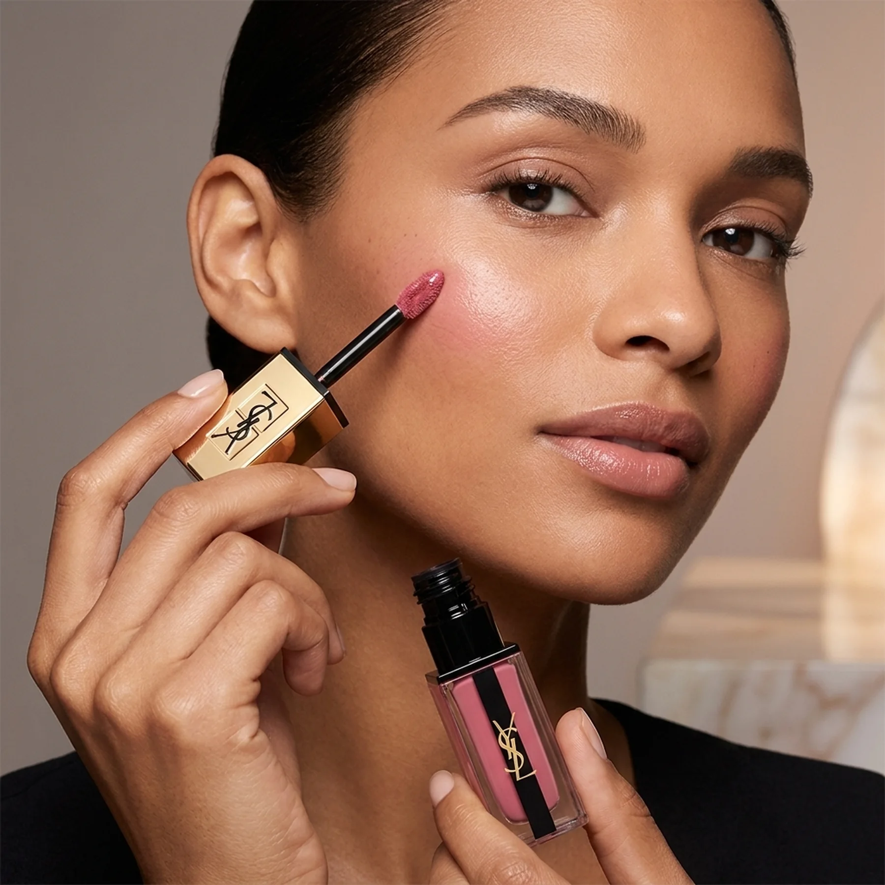 Румяна Yves Saint Laurent Make Me Blush Liquid Blush 15 мл 80 Fig Fantasy