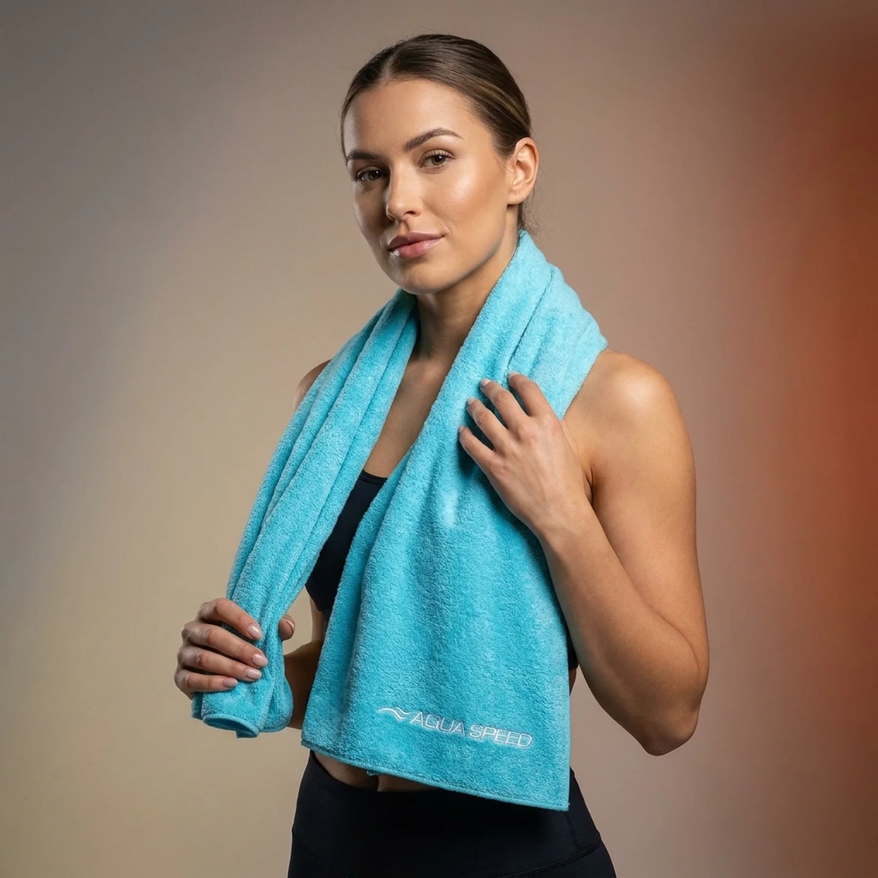 Рушник Aqua Speed DRY CORAL 7038 бірюзовий Уні 50х100 см