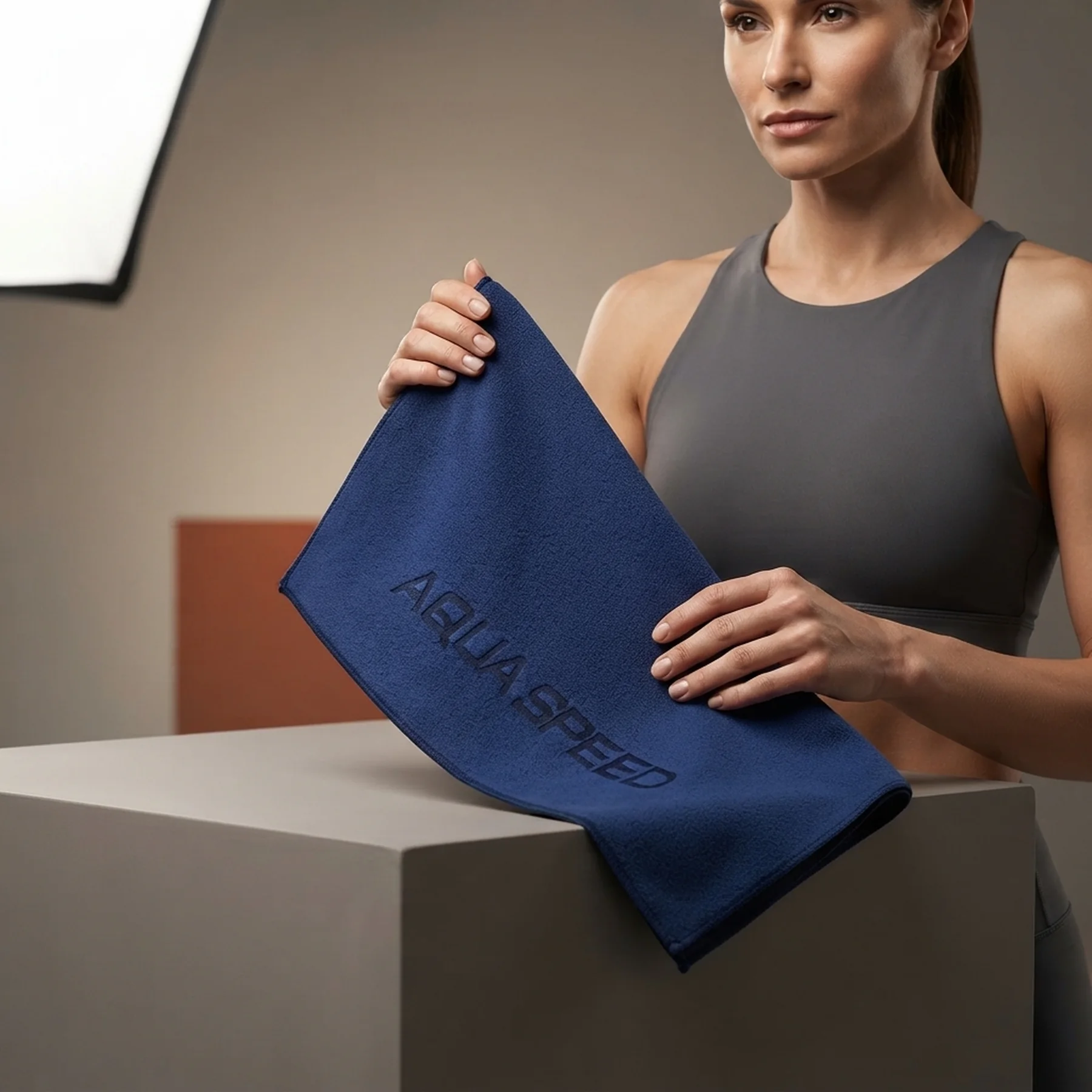 Рушник Aqua Speed DRY SOFT 7030 синій Уні 50х100 см