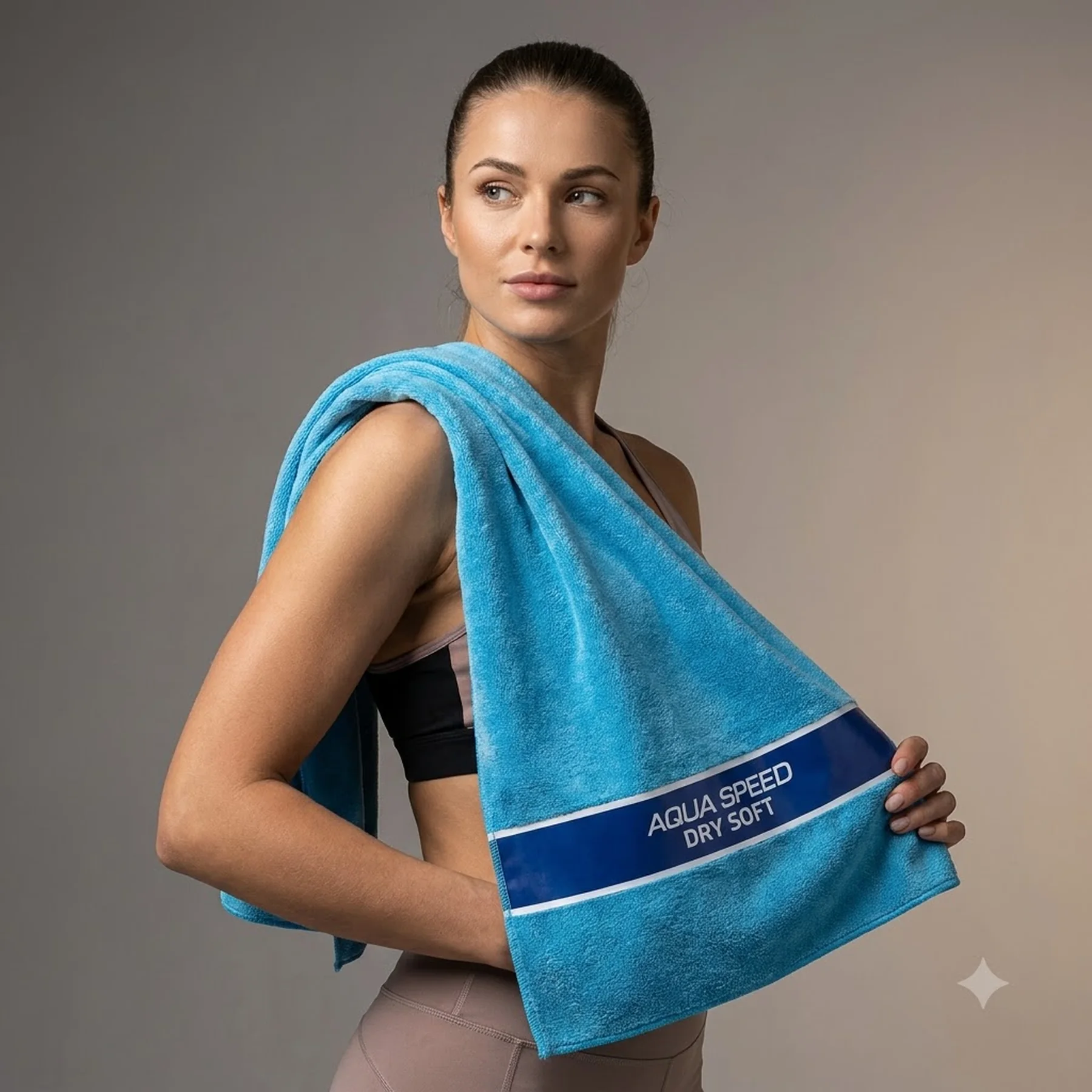 Рушник Aqua Speed DRY SOFT 5520 блакитний Уні 50х100 см