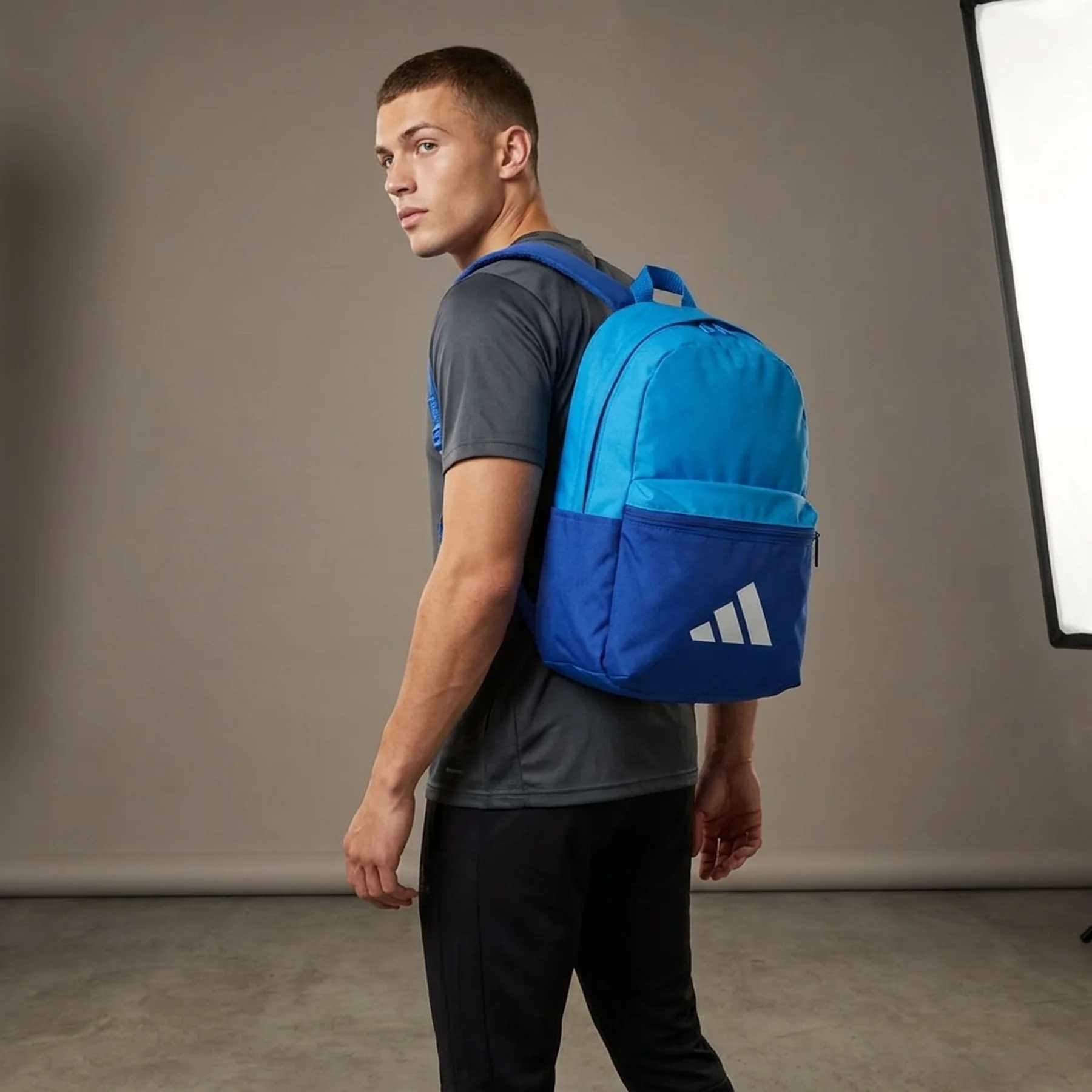 Рюкзак Adidas LK BP 3BAR 11.5L синій 11 x 25 x 34 см (KE0412)