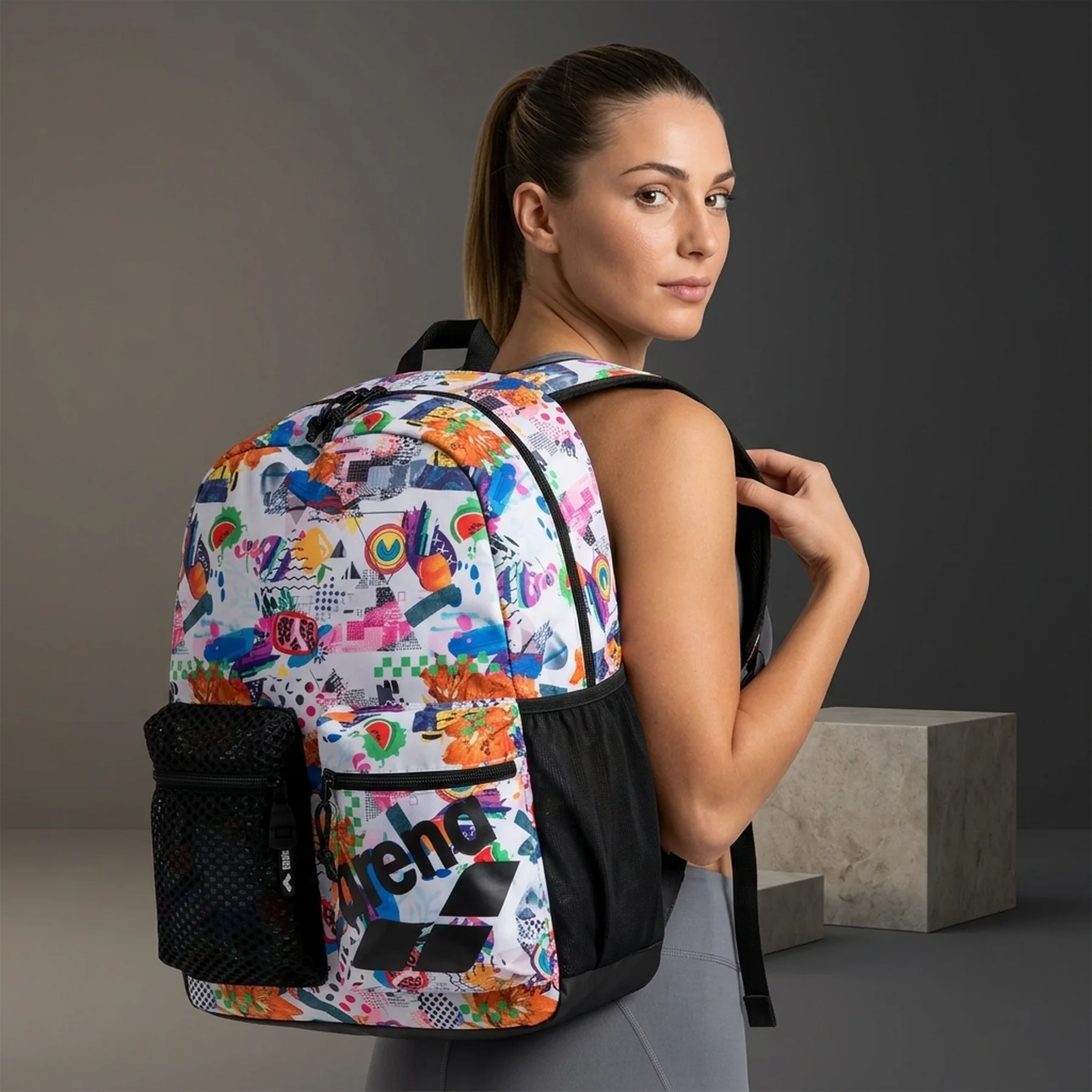 Рюкзак Arena ONE GO BACKPACK AO 30L мультиколор 45 х 31 х 20 см (010228-101)