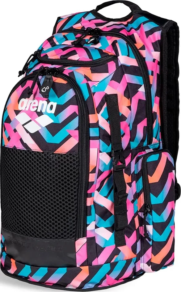 Рюкзак Arena ALL SET BACKPACK AO 45L рожевий, блакитний, чорний 55 х 38 х 28 см (010235-101)