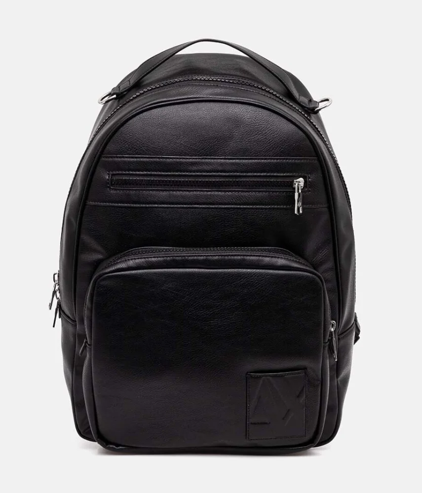 Рюкзак Armani Exchange з логотипом 1159833675 (Чорний One size)