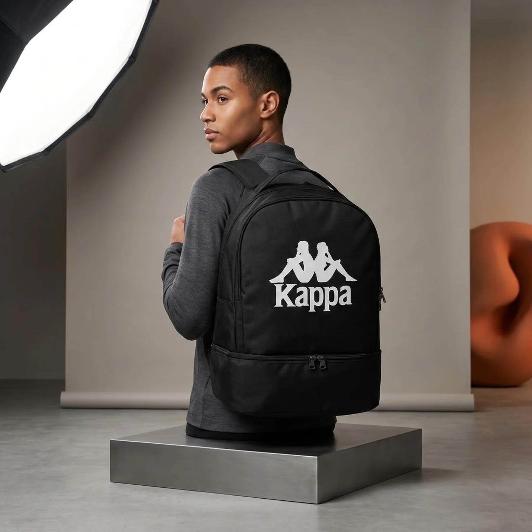 Рюкзак Backpack Unisex 710071-19-4006 Kappa OS Чорний