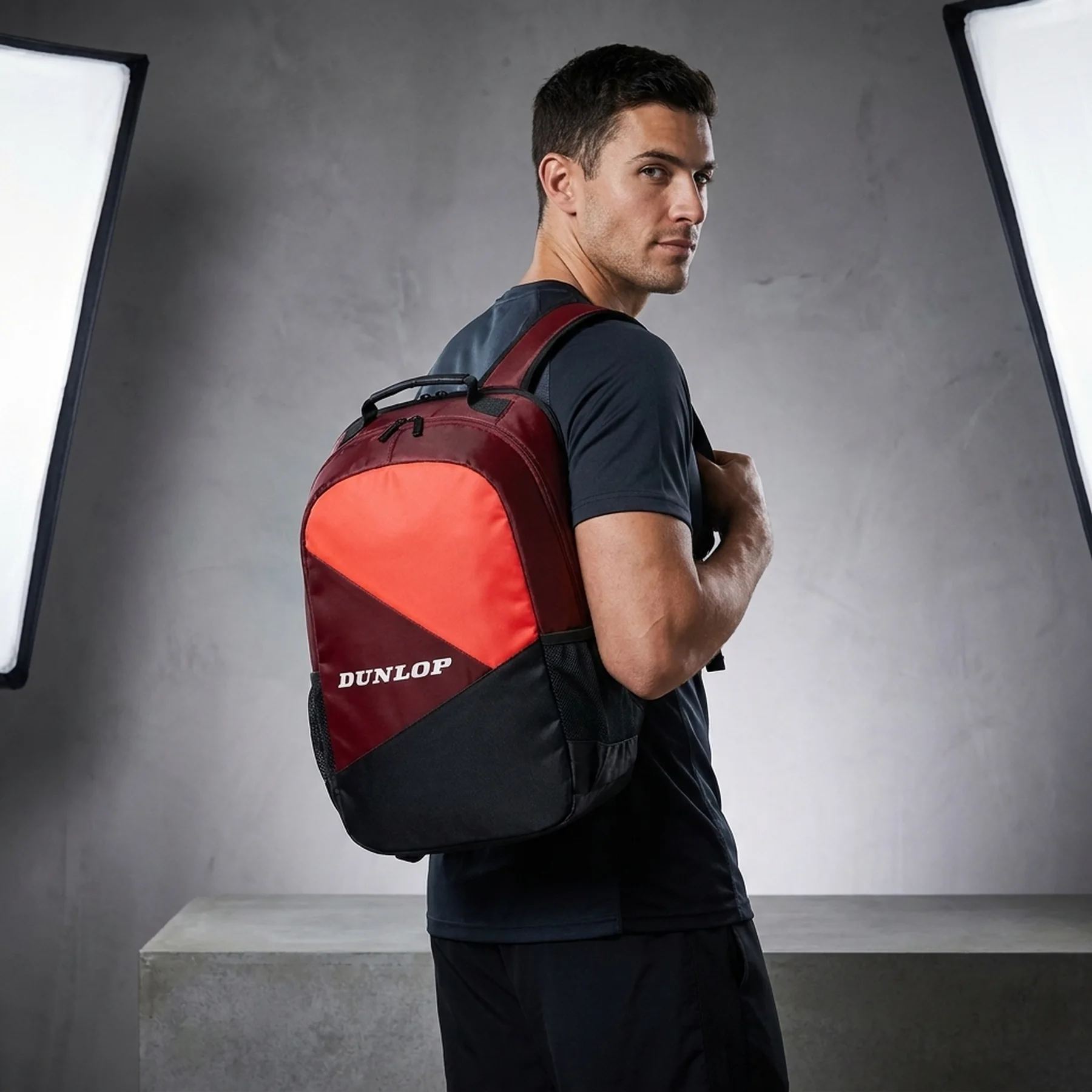 Рюкзак Dunlop CX Club Backpack Black/red