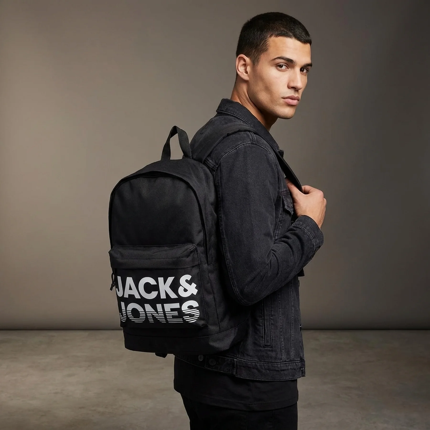 Рюкзак JACCROSS BACKPACK 12193444-Black Jack & Jones ONE SIZE Чорний